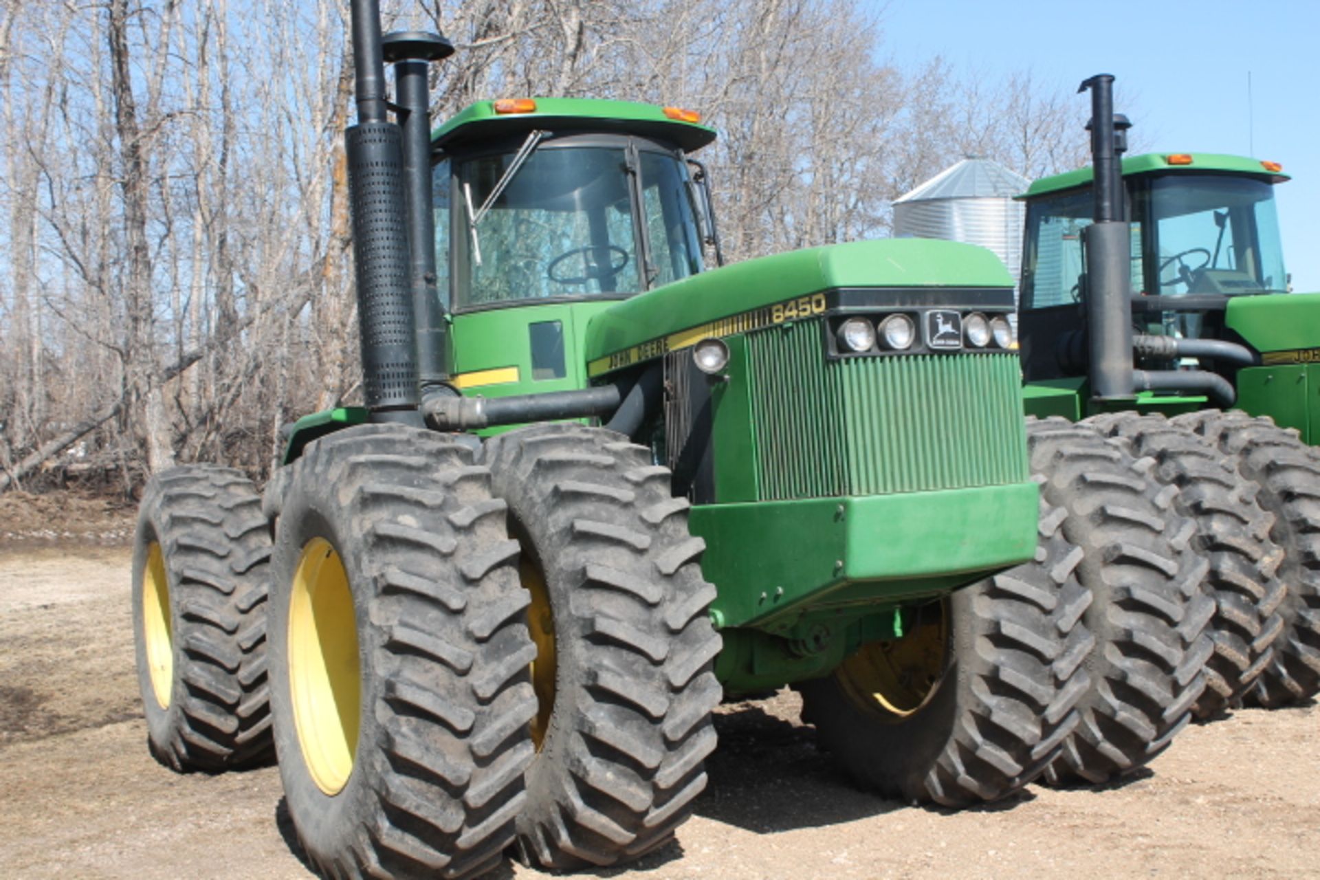 3 hyd, showing 11,200 hrs, 20.8 x 34 tires, note recent rebuilt engine, SN 8450H003641 - Image 2 of 8