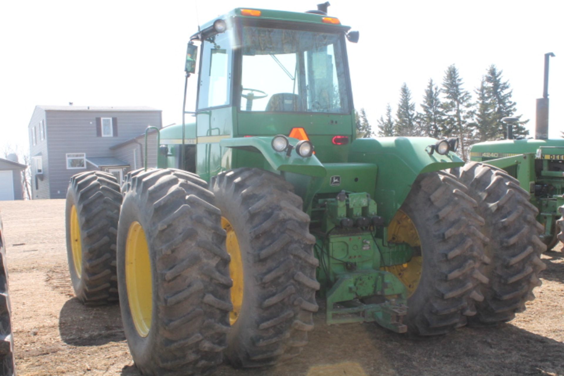 3 hyd, showing 11,200 hrs, 20.8 x 34 tires, note recent rebuilt engine, SN 8450H003641 - Image 7 of 8