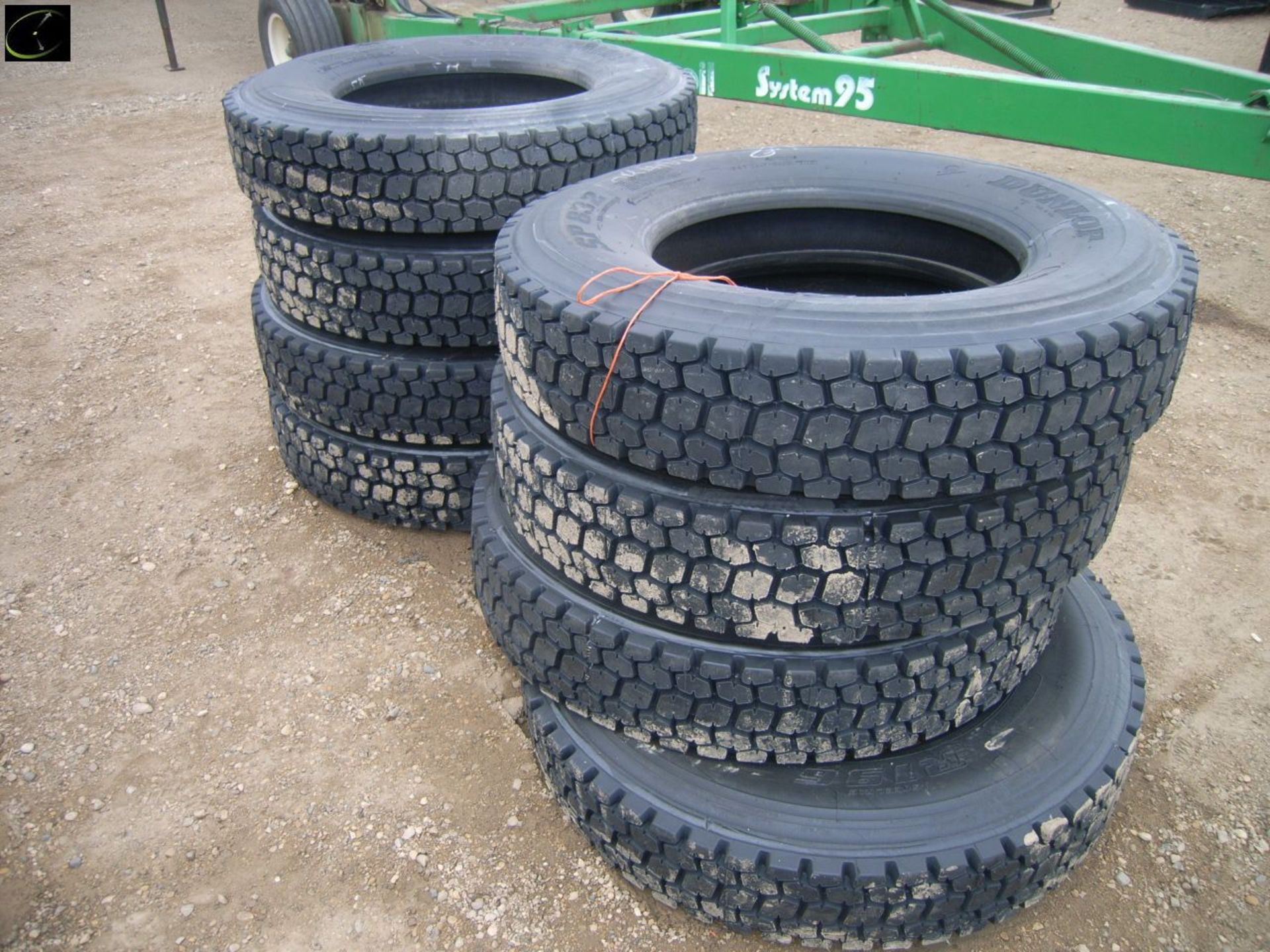 8 UNUSED 11/24.5 GRIP TIRES - Image 2 of 2