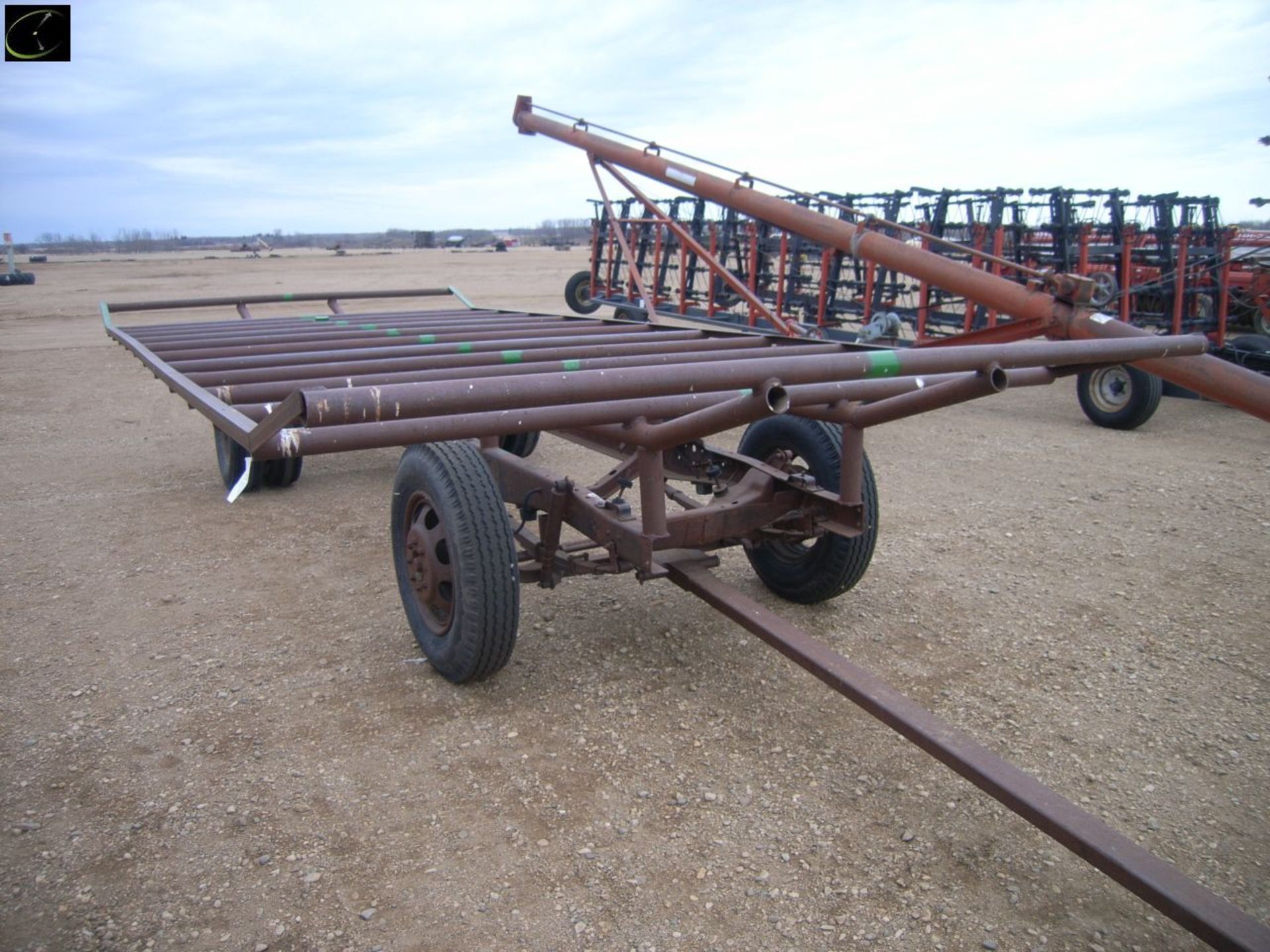 BALE WAGGON - SHOPBUILT 10' X 25'