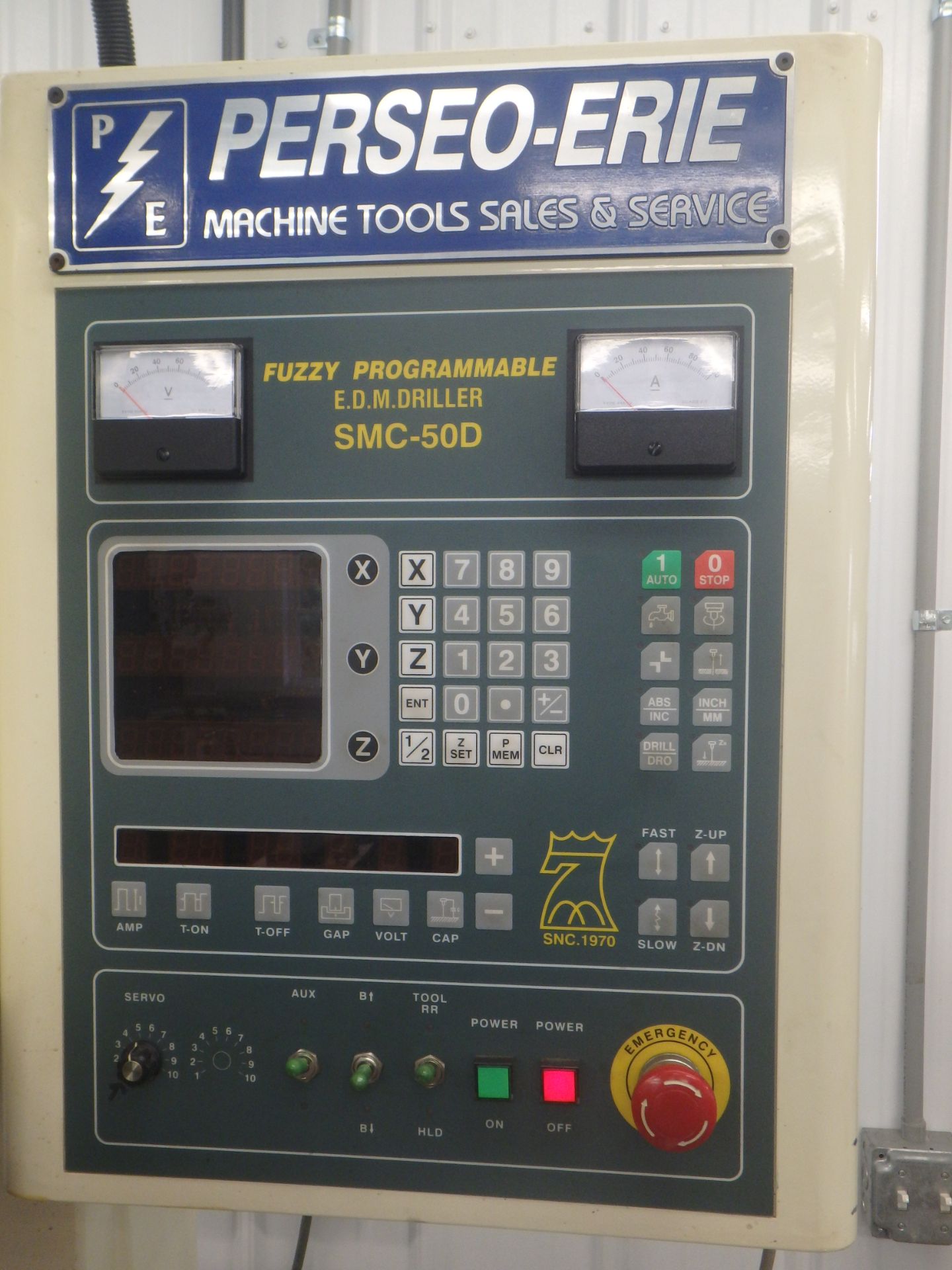 2000 EDM Drillmate #SMC-50D EDM Driller w/ Power Supply Pulse 201 - Image 4 of 9