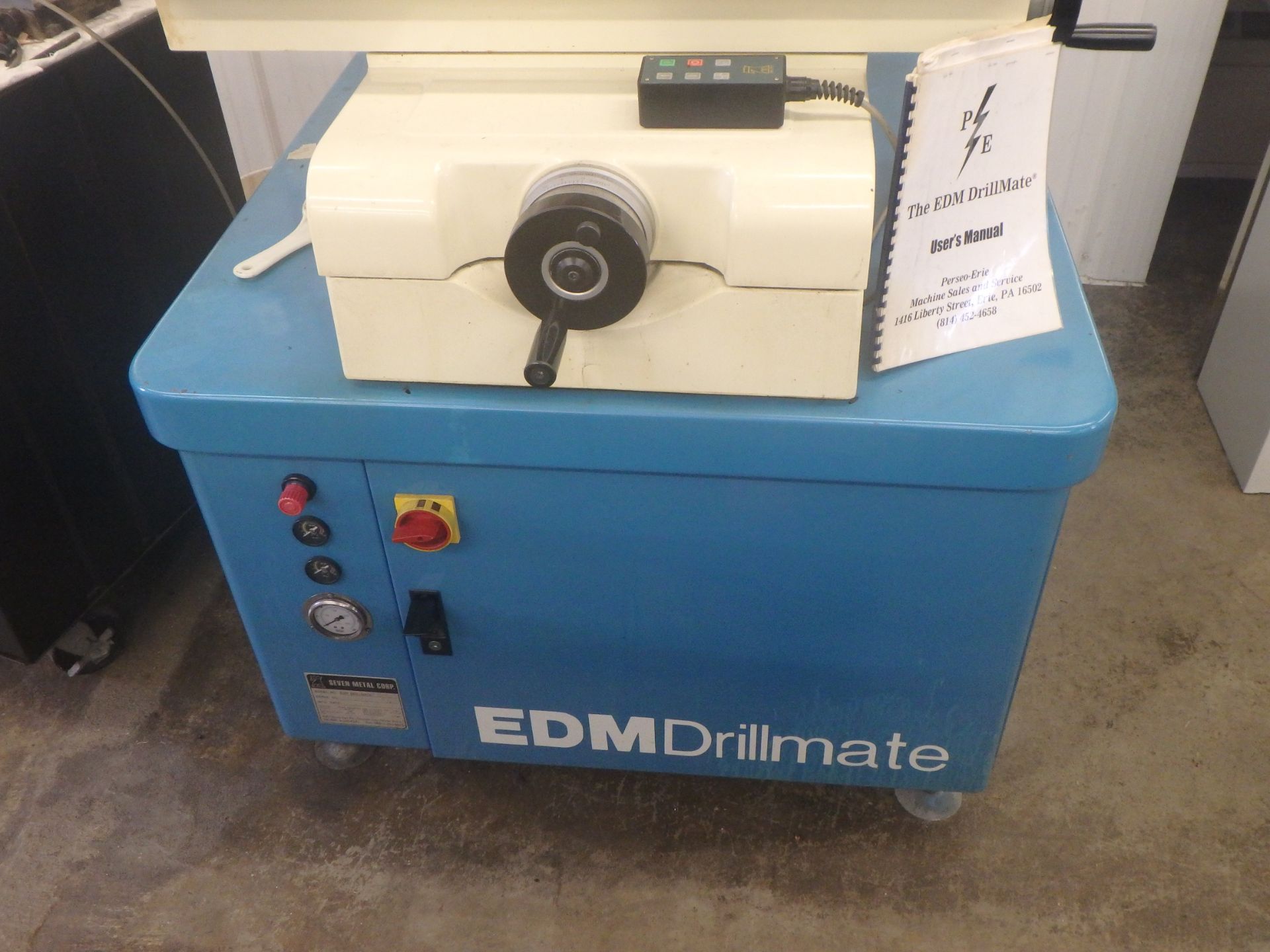 2000 EDM Drillmate #SMC-50D EDM Driller w/ Power Supply Pulse 201 - Image 6 of 9