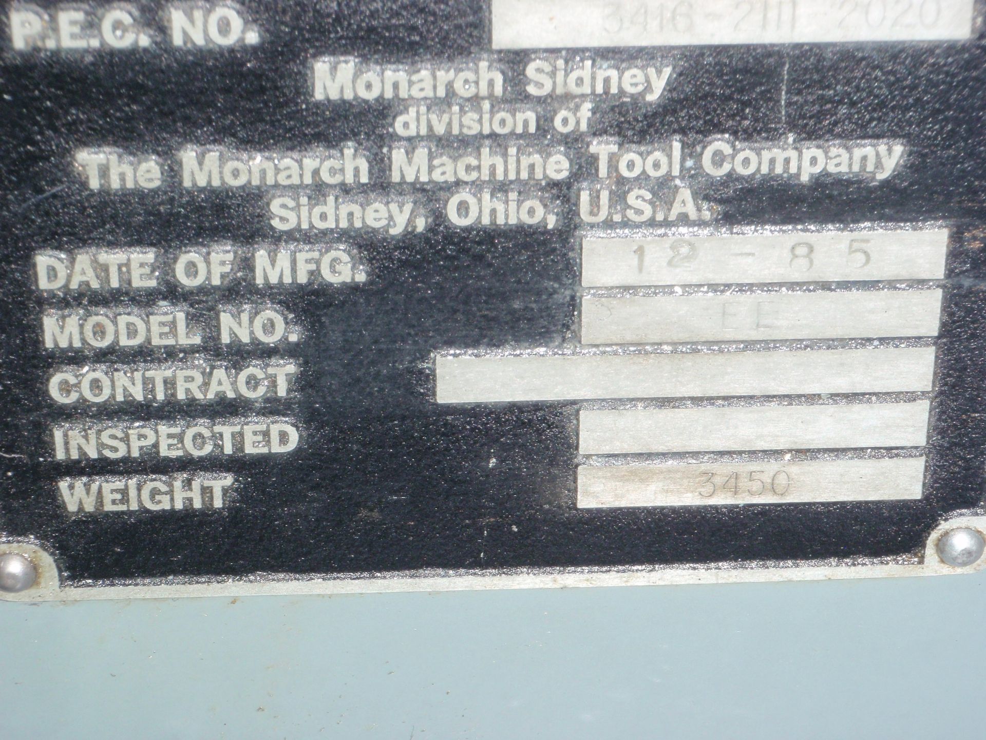 1985 Monarch 10EE Precision Toolroom Lathe - Image 16 of 24