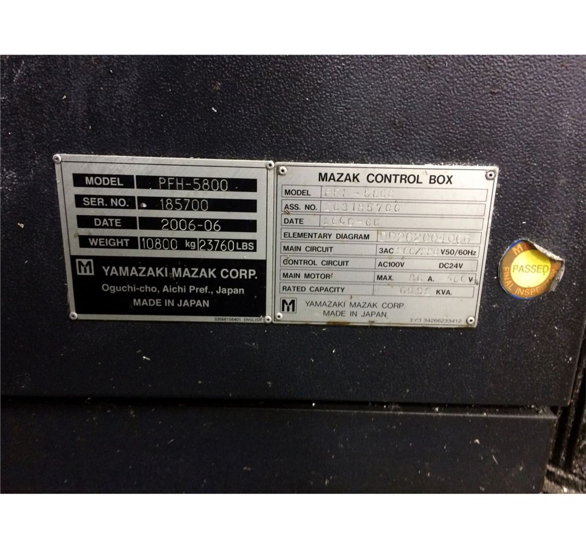 LOCATION:  Clarksville, TN
*NOTE*   THIS MACHINE NEED A POWER SUPPLY THE NUMBER IS  MITSUBISHI - Image 13 of 13