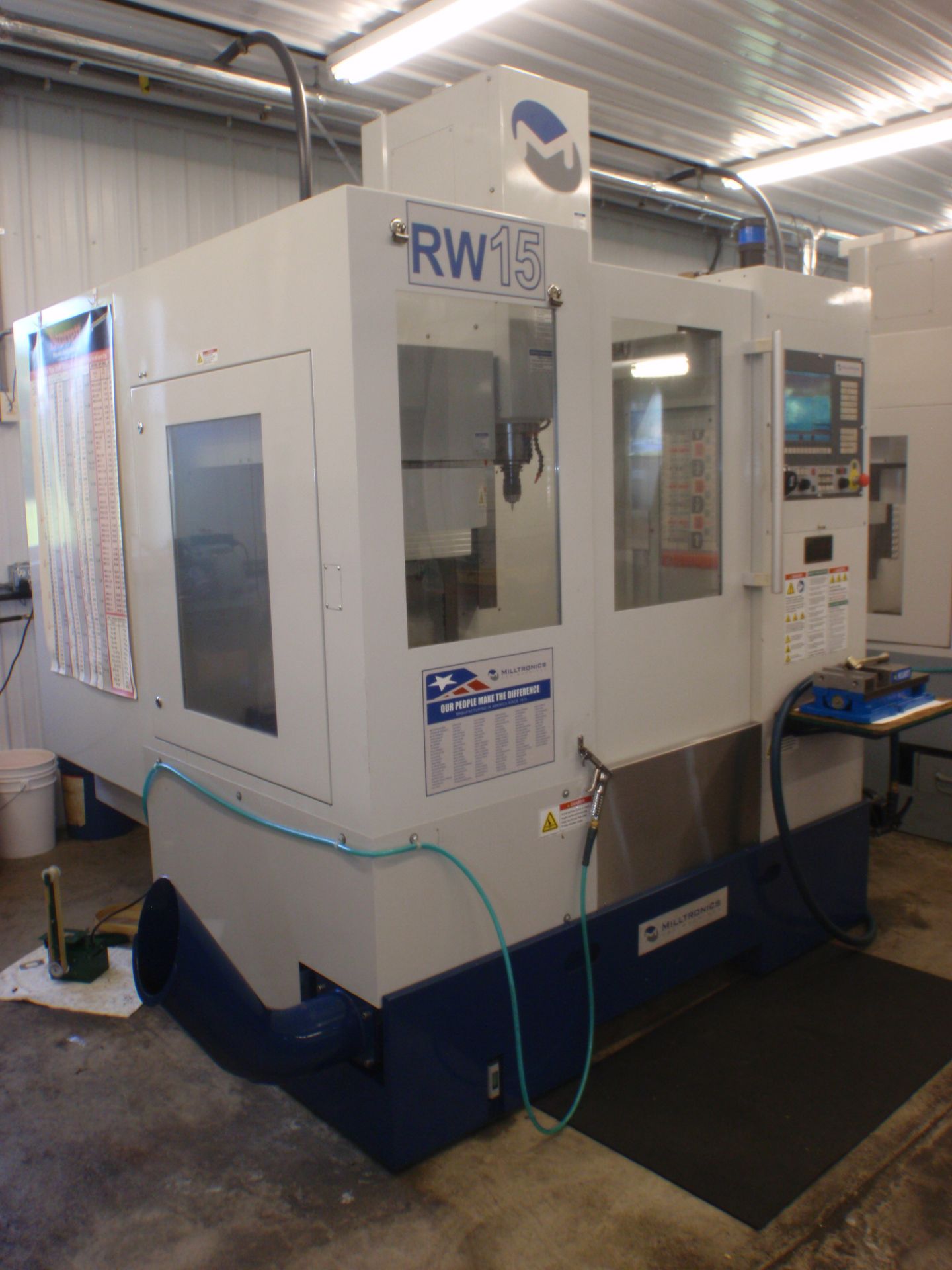 2009 Milltronics RW15 CNC Vertical Machining Center - Image 3 of 13