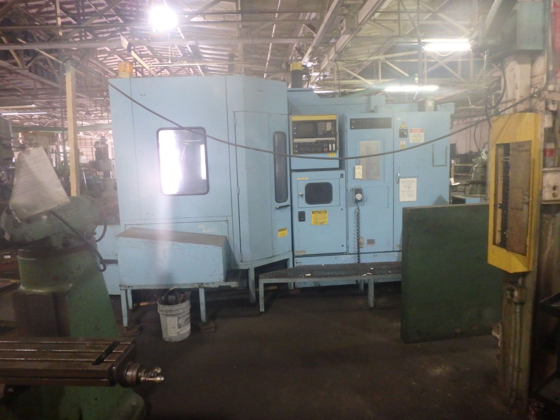 Toyoda FHN60T Horizontal Machining Center, Fanuc 11M Control - Image 2 of 11