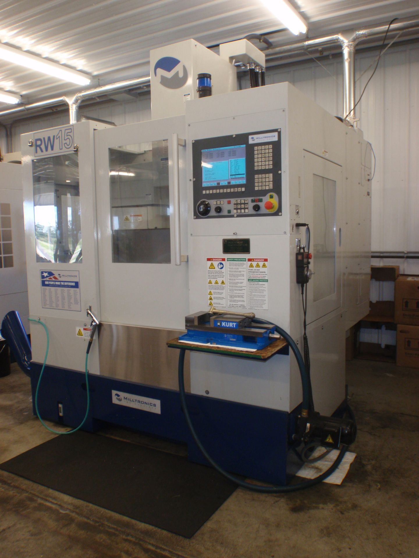 2009 Milltronics RW15 CNC Vertical Machining Center - Image 2 of 13