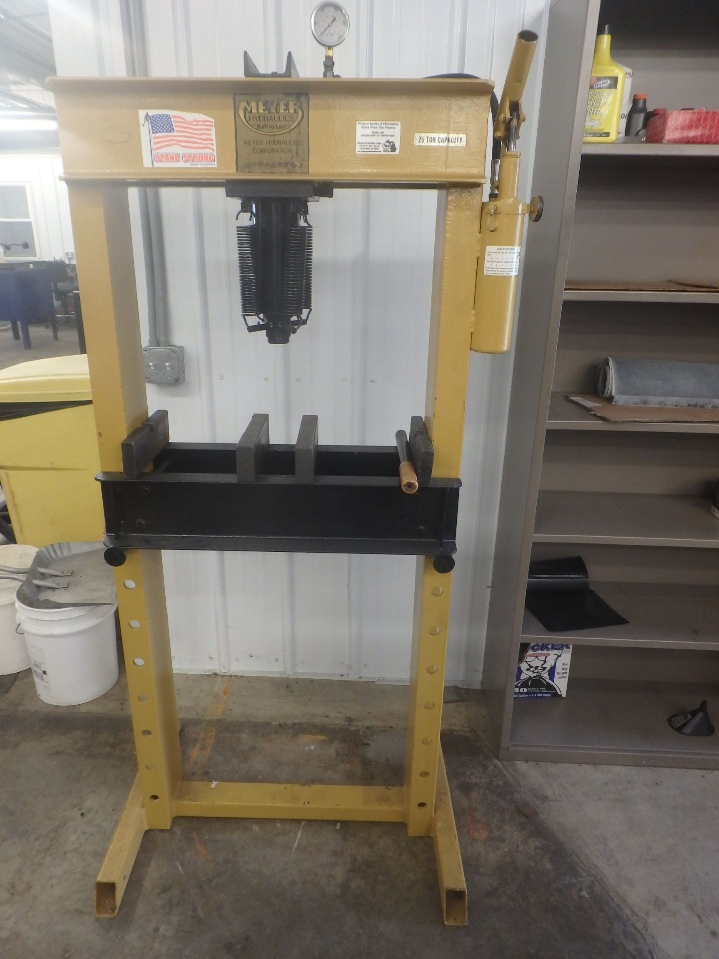 25 Ton Meyer Hydraulic Press - Image 3 of 6