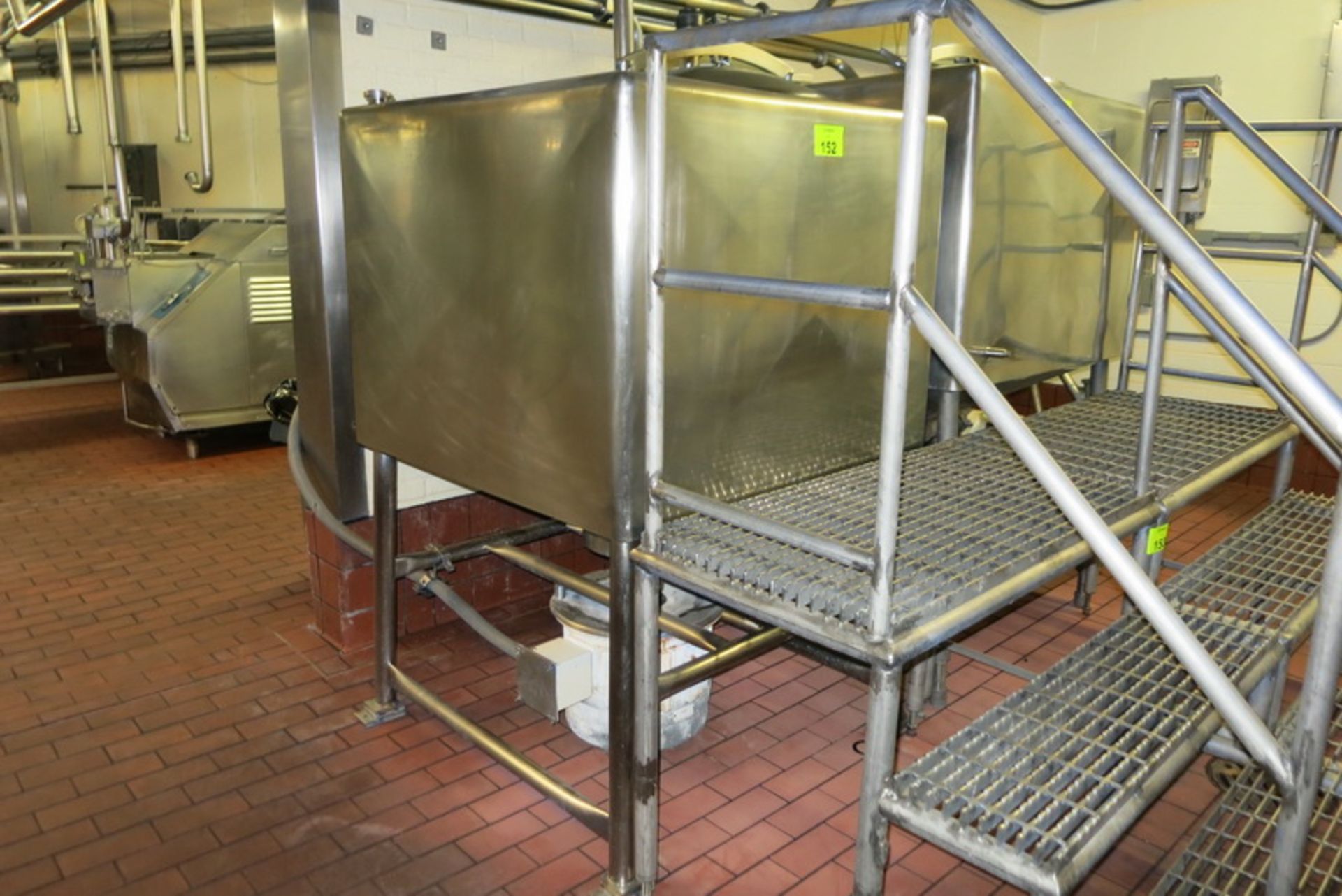 Breddo 300 gal. Likwifier, model LDT300/316L, 316  stainless steel, 25 hp, 48" long x 48" wide x 34"