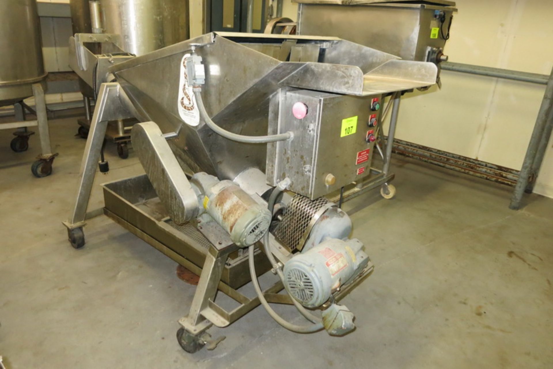 Mc Claren Machine and Tool LLC, model Phyton 1, milk container and  liquid separator, 2hp, with