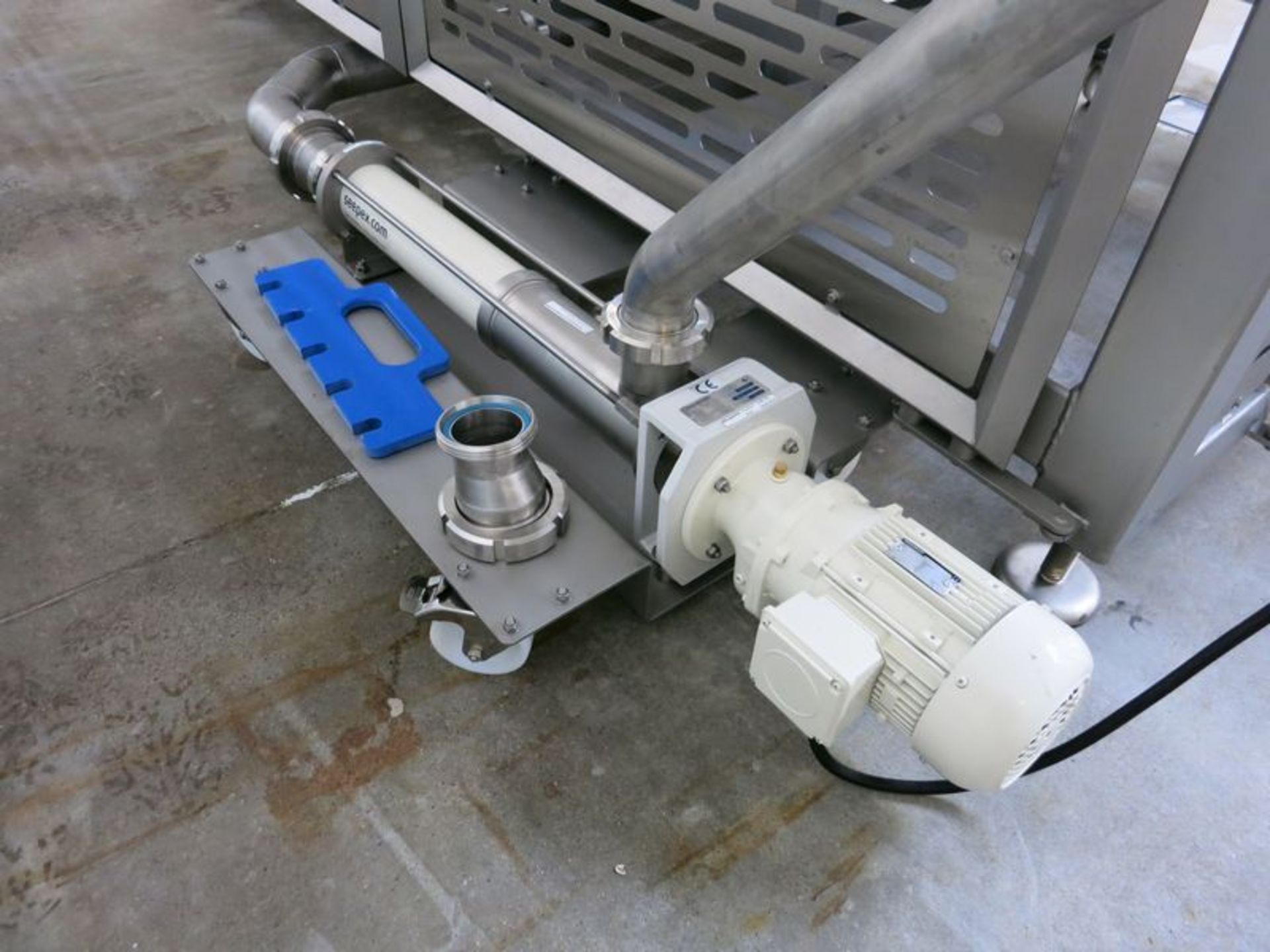 Seepex mobile paste pump, model BCSB010-6L, (2014)  [Location: Bldg 28.]