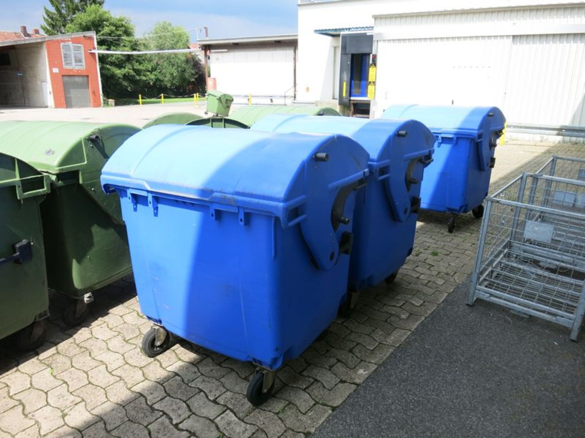 Mobile trash containers,  [Location: Bldg 29. ] - Image 2 of 2