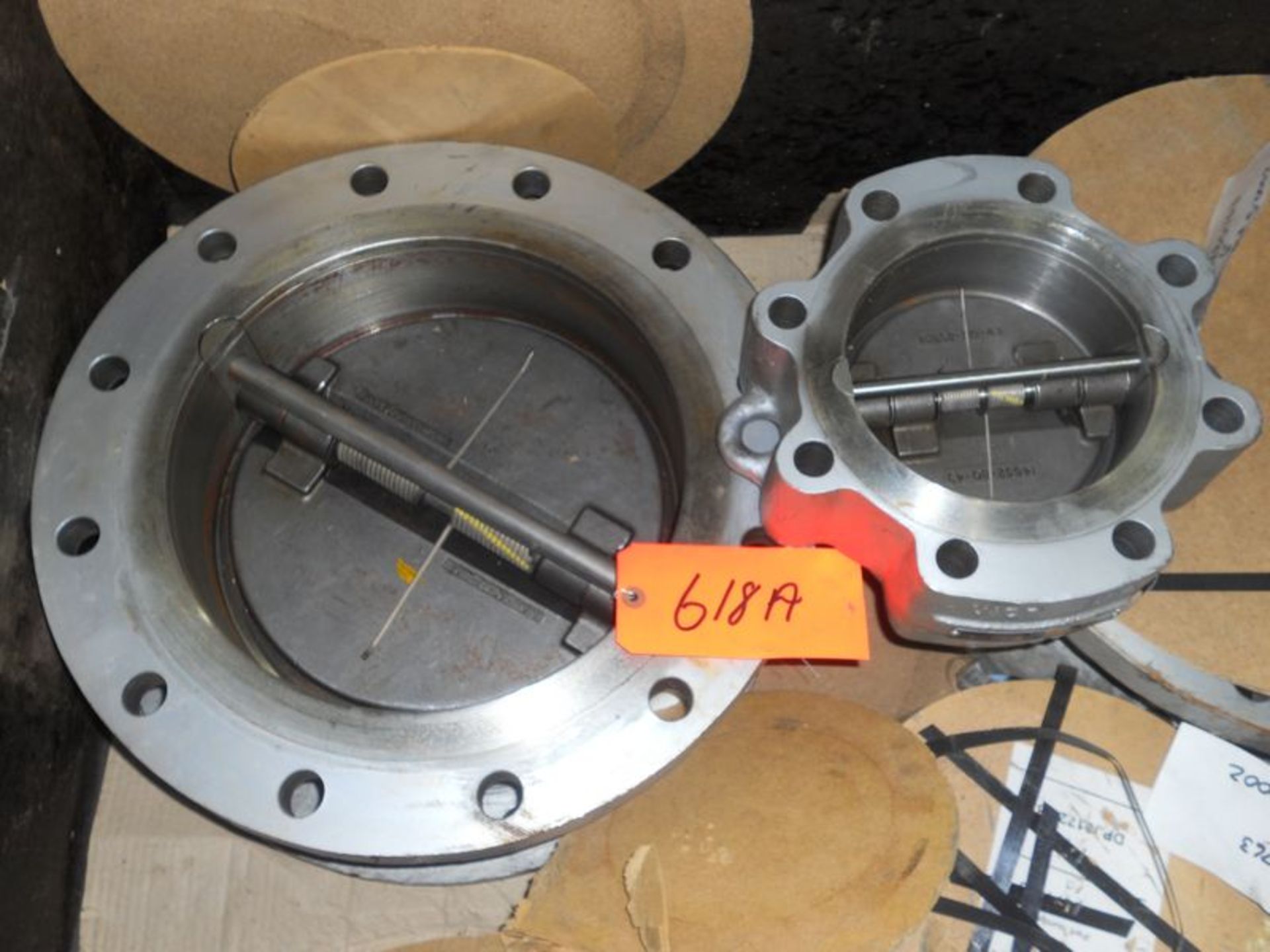 Lot (11) Crane Duo Check II butterfly valves; (3) M/N 12H15SPF3-9, 12", CPW psi 285 and (8) M/N 6-