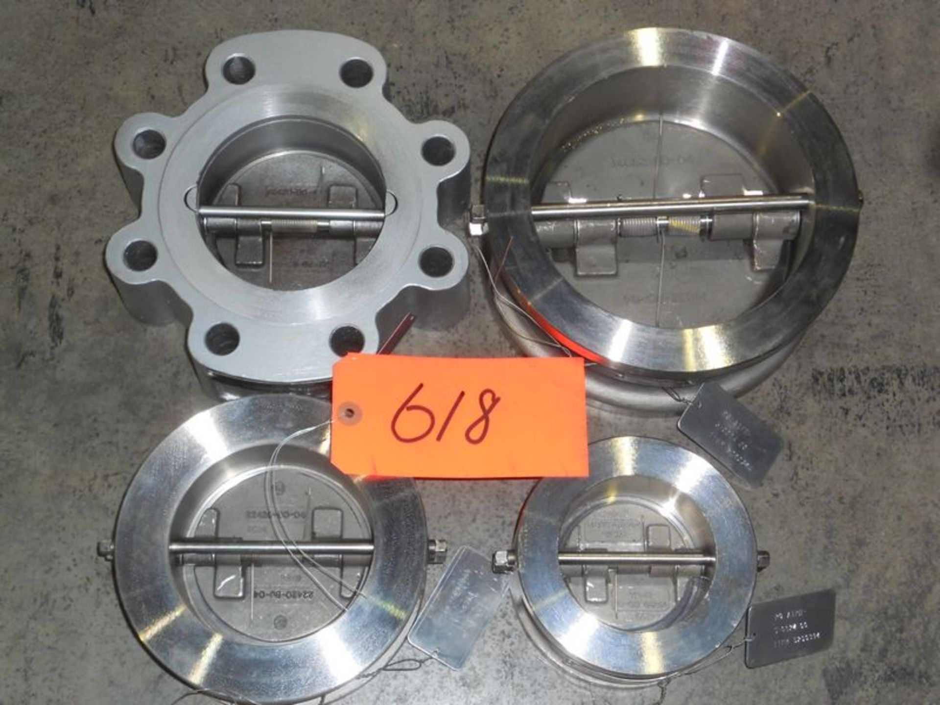 Lot (35) Crane Duo Check II butterfly valves; (7) M/N 3-G15CPF-9, 3", CPW psi 275, (9) M/N 4- - Image 2 of 2