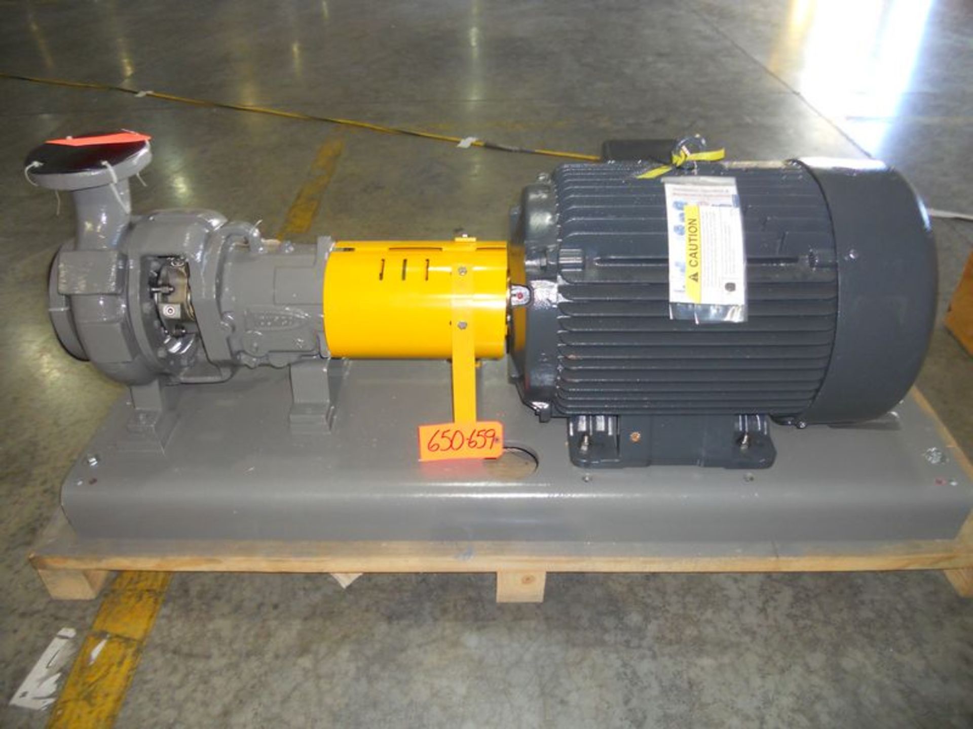 FlowServe MK3 STD centrifugal pump, S/N 0108-3590-H, 4" X 3", 60 HP, MDP 285 psi @ 100 DegF, Size - Image 2 of 6