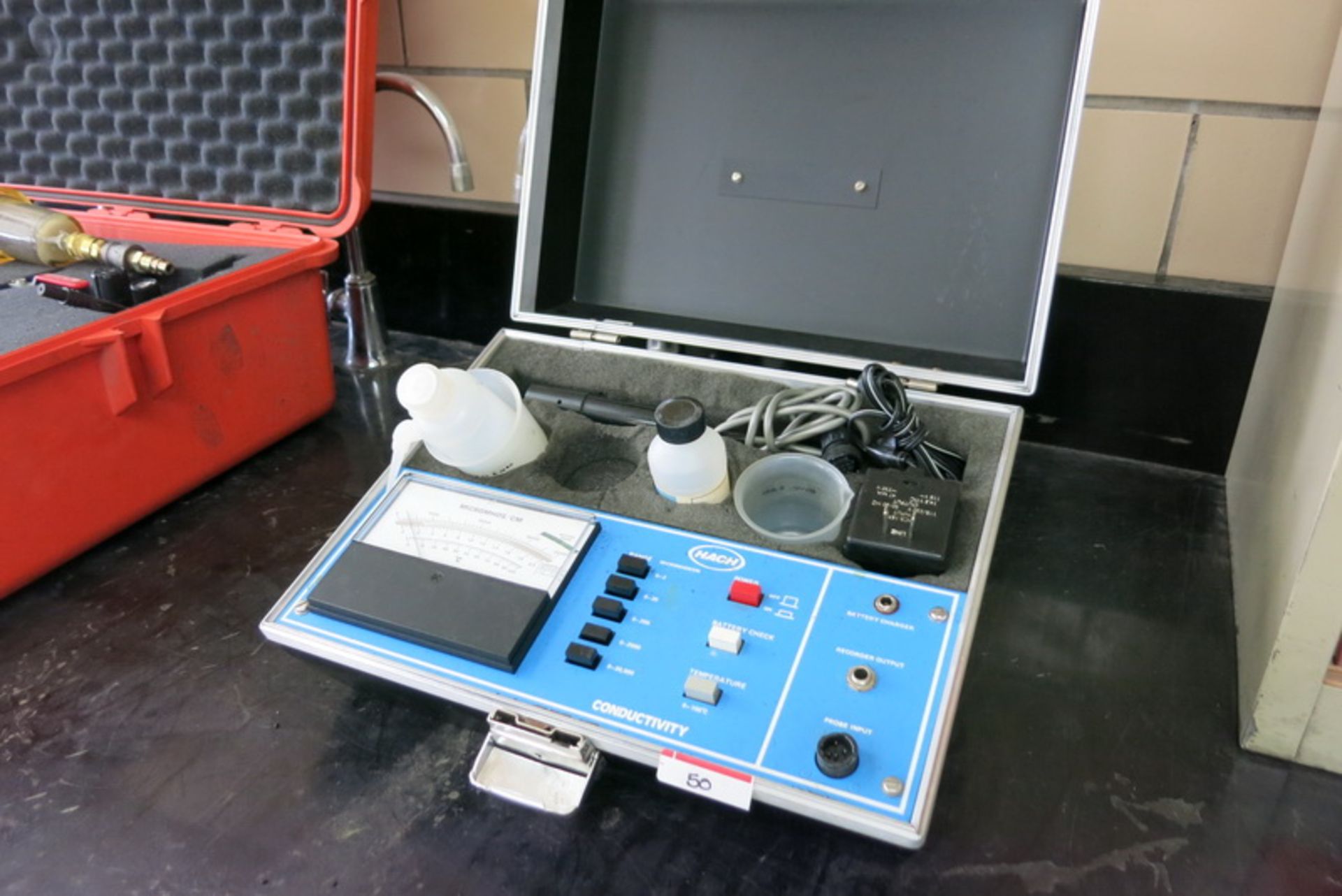 Hach portable water analysis instrumentation, conductivity