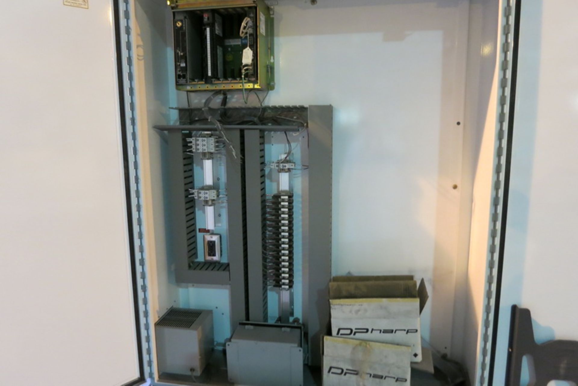 [Lot] (2) System Interface PLC cabinet, 1 & 2 doors; 12" x 4' x 6', 16" x 3' x 6' with (2) Allen - Image 2 of 3