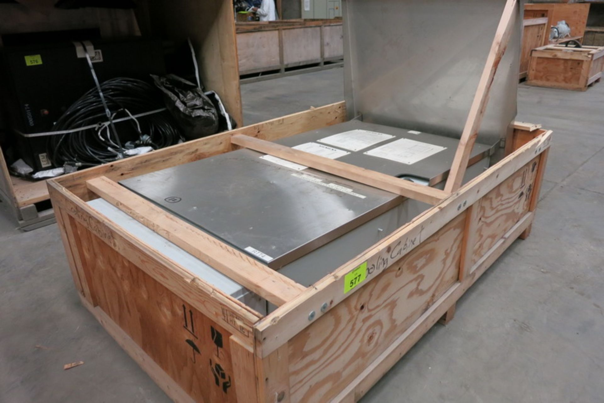 [Lot] Siemens cooling unit control cabinet, for rectifier transformer with SMATC S5 interface /