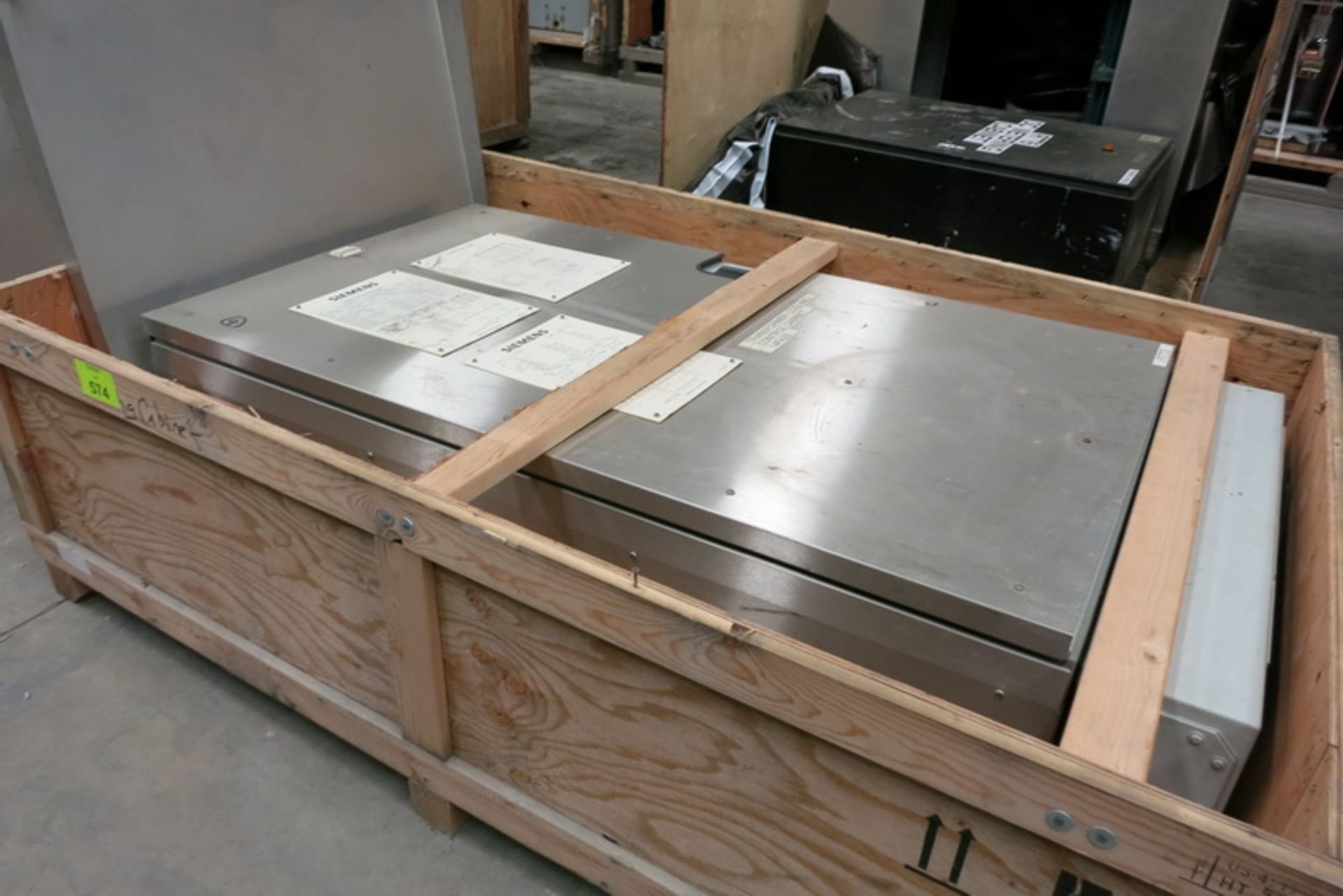 [Lot] Siemens cooling unit control cabinet, for rectifier transformer with SMATC S5 interface /