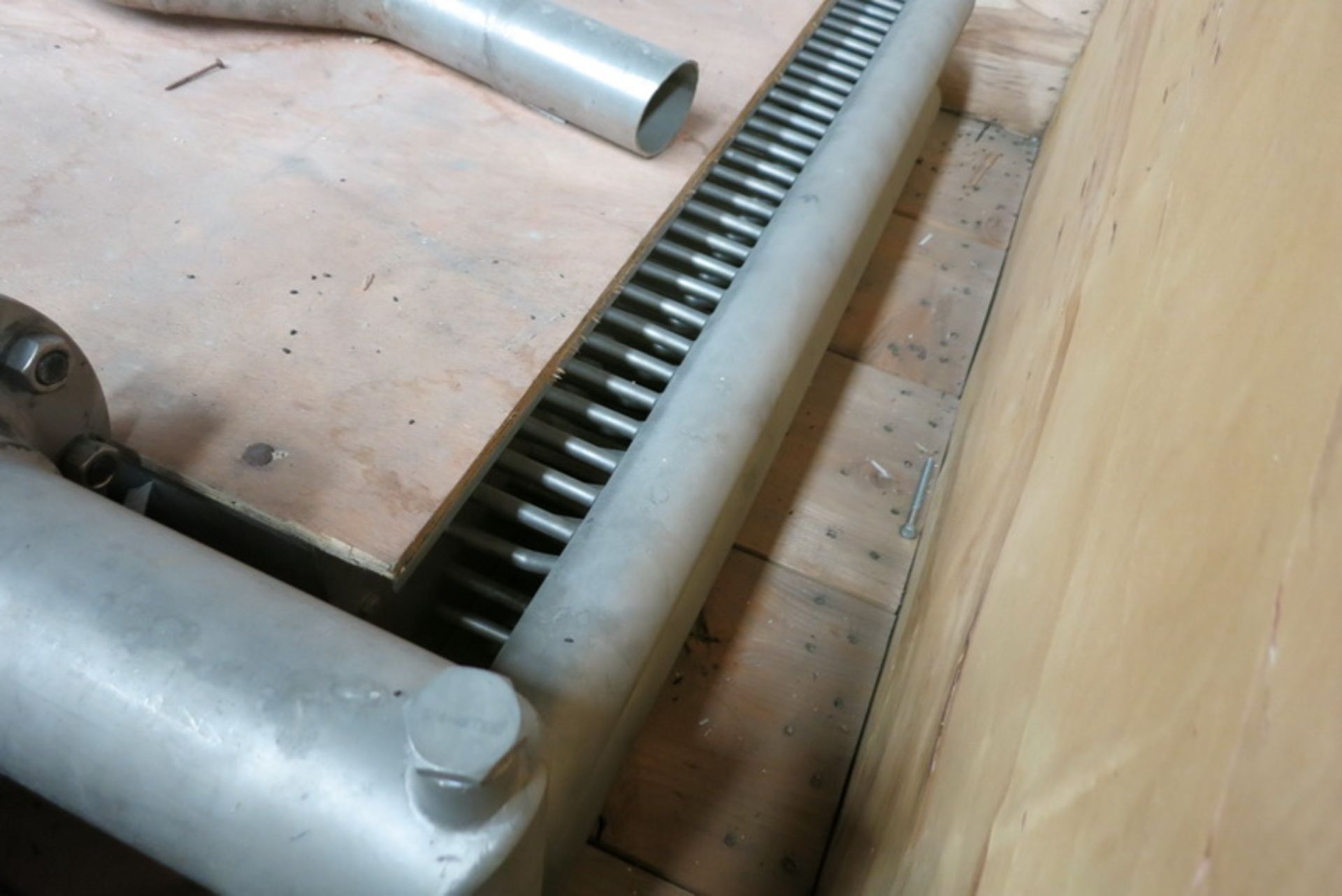 [Lot] Siemens stainless pipings / radiator, for water process cooling system, with 4' W x 14' L - Image 3 of 3