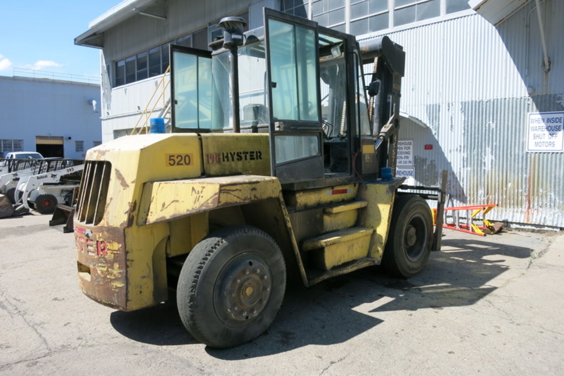 Hyster forklift, model H190XL, s/n E007D02791T, 13,000 lb. cap., 2 stage mast, 120" lift, - Image 2 of 2