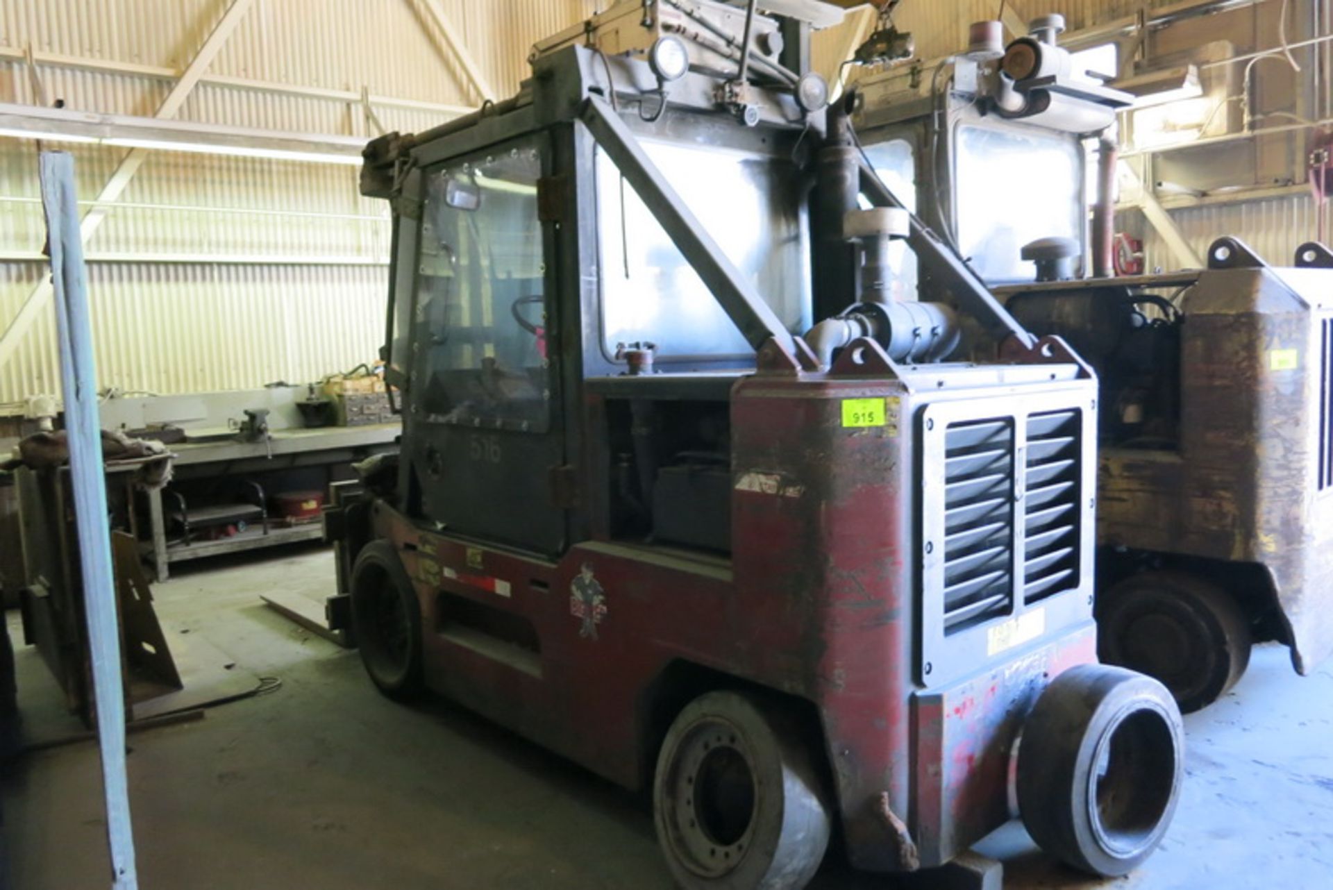 Taylor forklift, model TC 180-03, s/n SC629249, 16,000 lb. cap., 2 stage mast with rotator, (12587 - Image 2 of 2