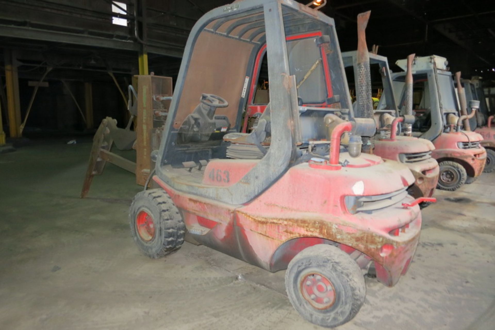 Linde ore trimmer, model H30D03, s/n 351J09050030, diesel, solid tire, hammer attachment  [ - Image 2 of 2