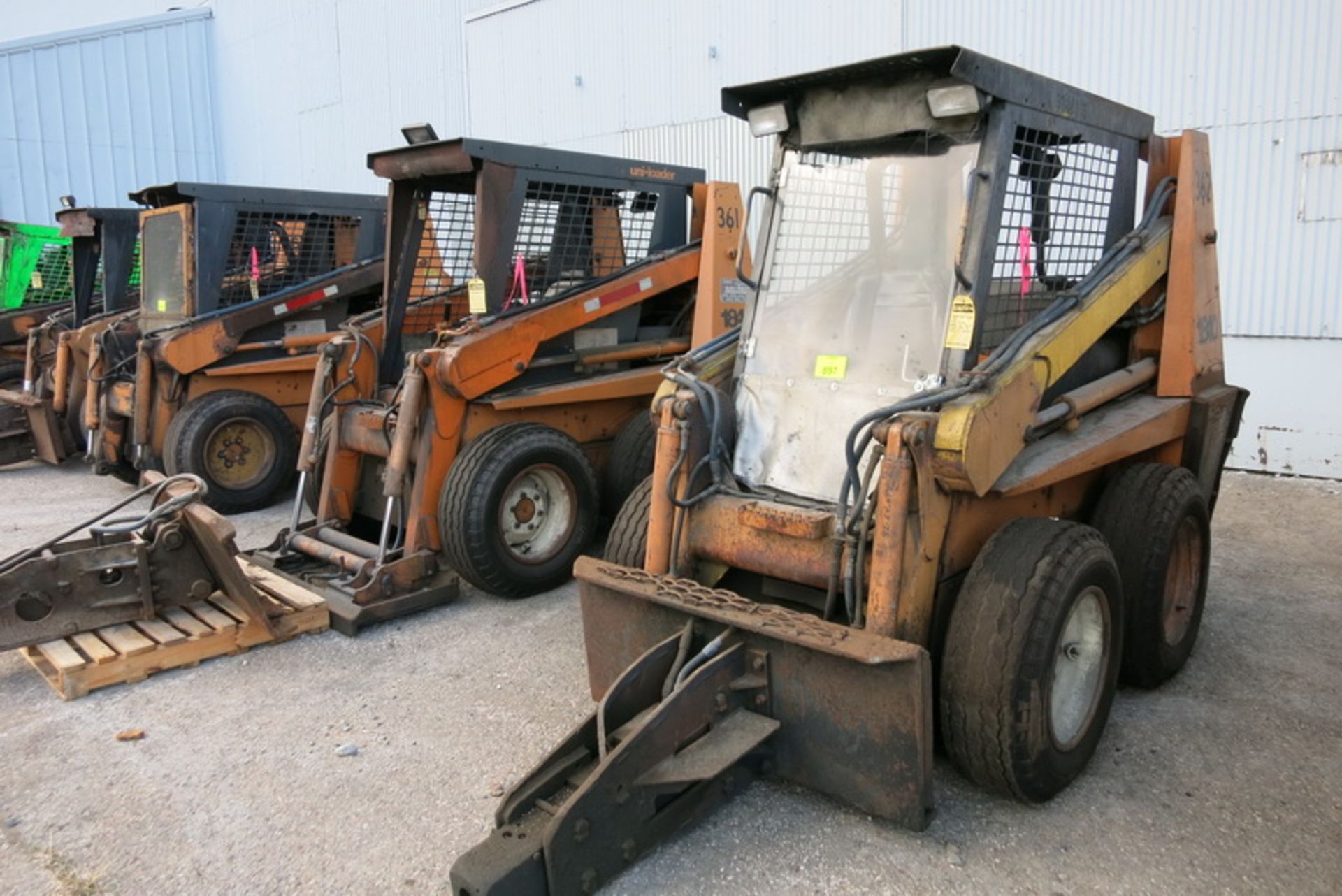 Case uniloader skid steer, (3801 hrs.)  [Asset #: 362]