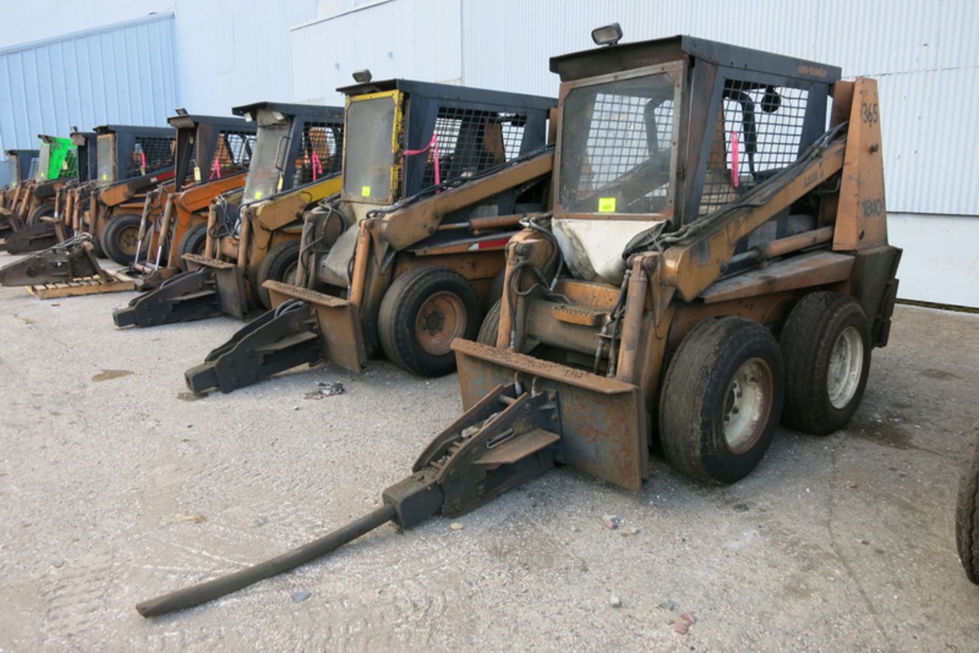 Case uniloader skid steer, s/n JAF0234677, (6578 hrs.)  [Asset #: 365]