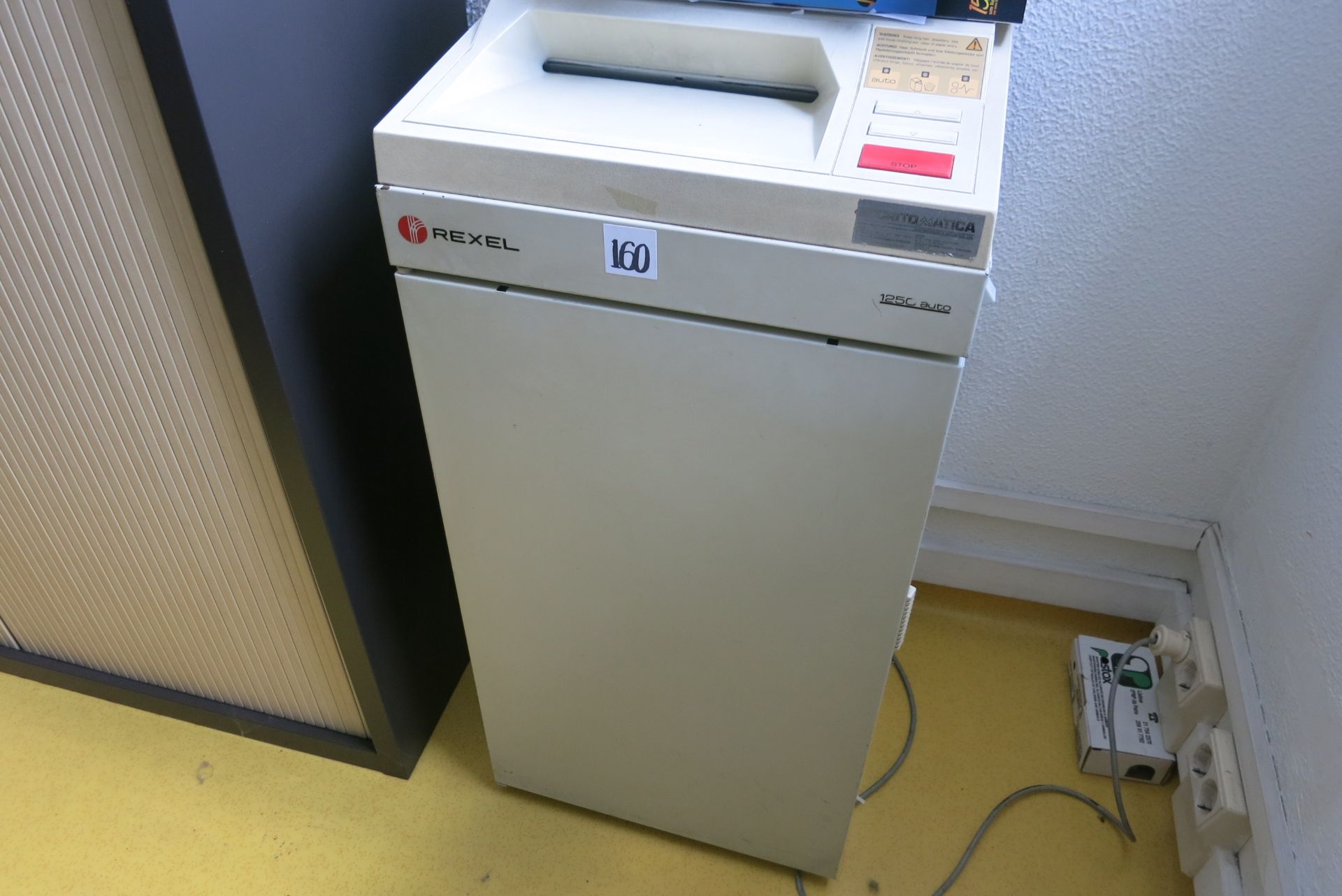 Office machines, (1) Nashuatec copier/fax machine & (1) Rexel paper shredder - Image 2 of 2