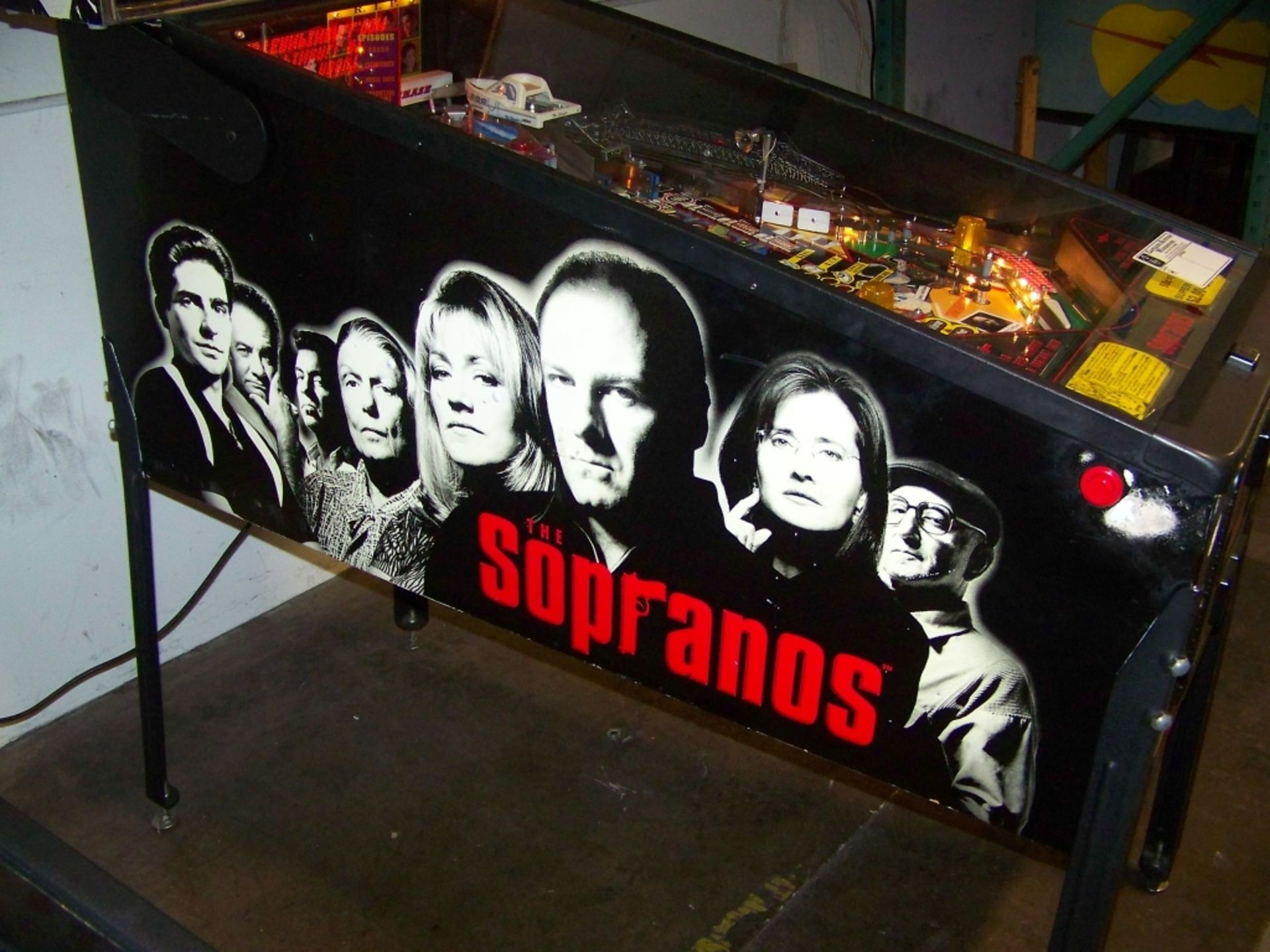 THE SOPRANOS PINBALL MACHINE STERN INC - Image 16 of 26