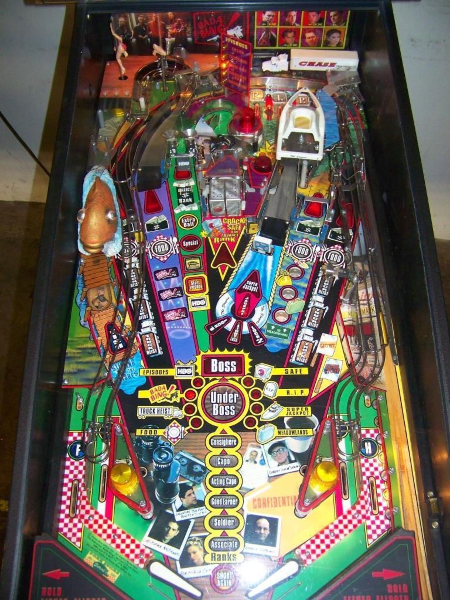 THE SOPRANOS PINBALL MACHINE STERN INC - Image 3 of 26