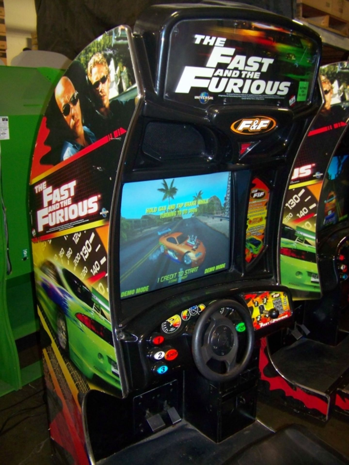 FAST AND FURIOUS RACING ARCADE GAME DEDICATED - Image 5 of 6