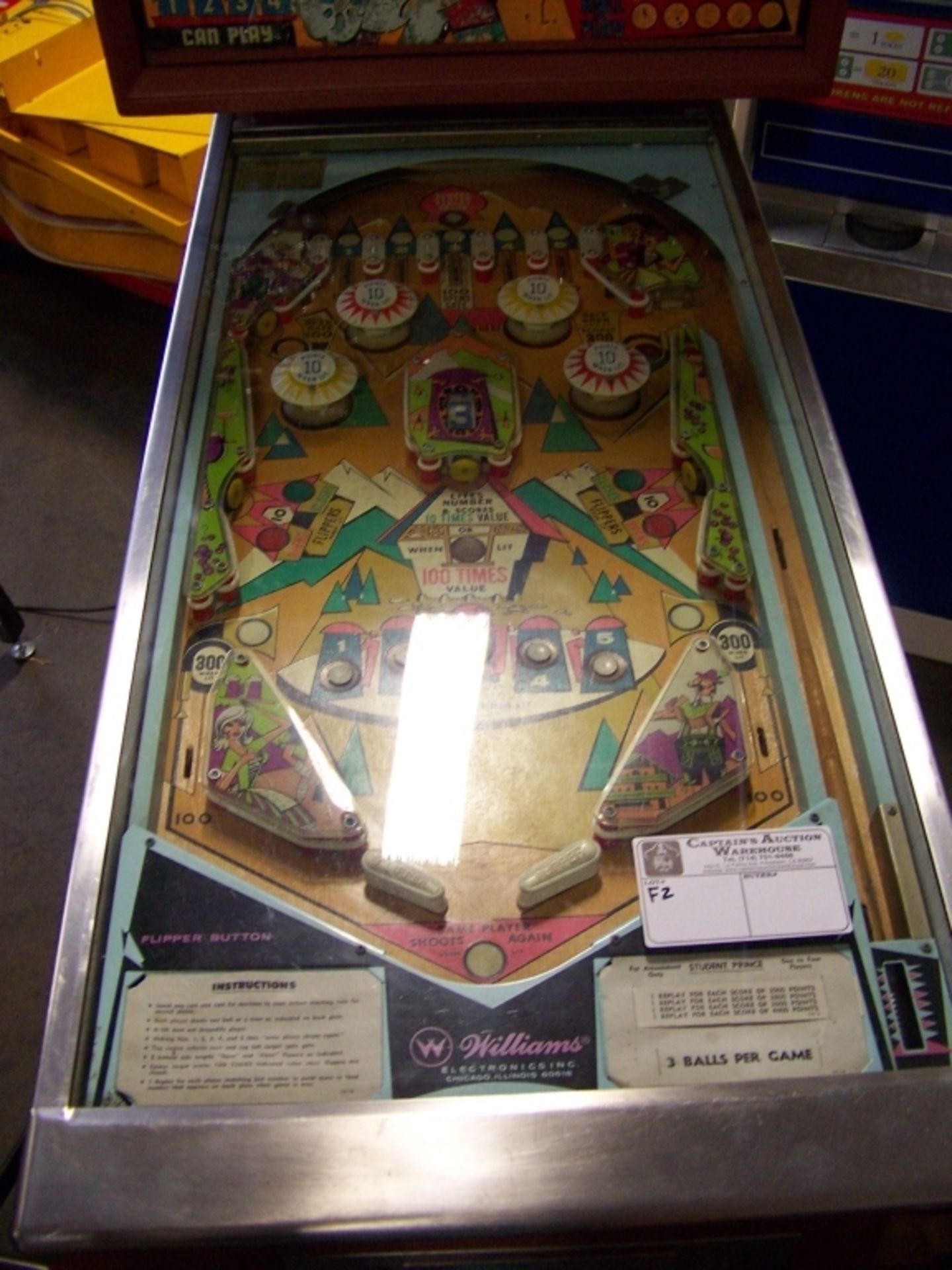 STUDENT PRINCE PINBALL MACHINE WILLIAMS E.M. - Image 2 of 5