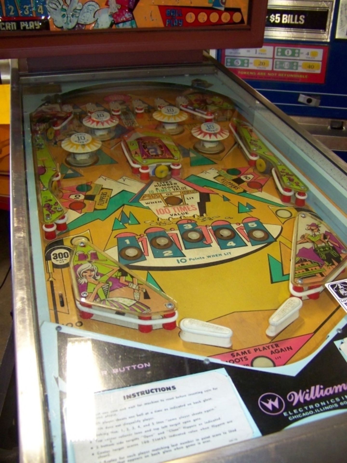 STUDENT PRINCE PINBALL MACHINE WILLIAMS E.M. - Image 3 of 5