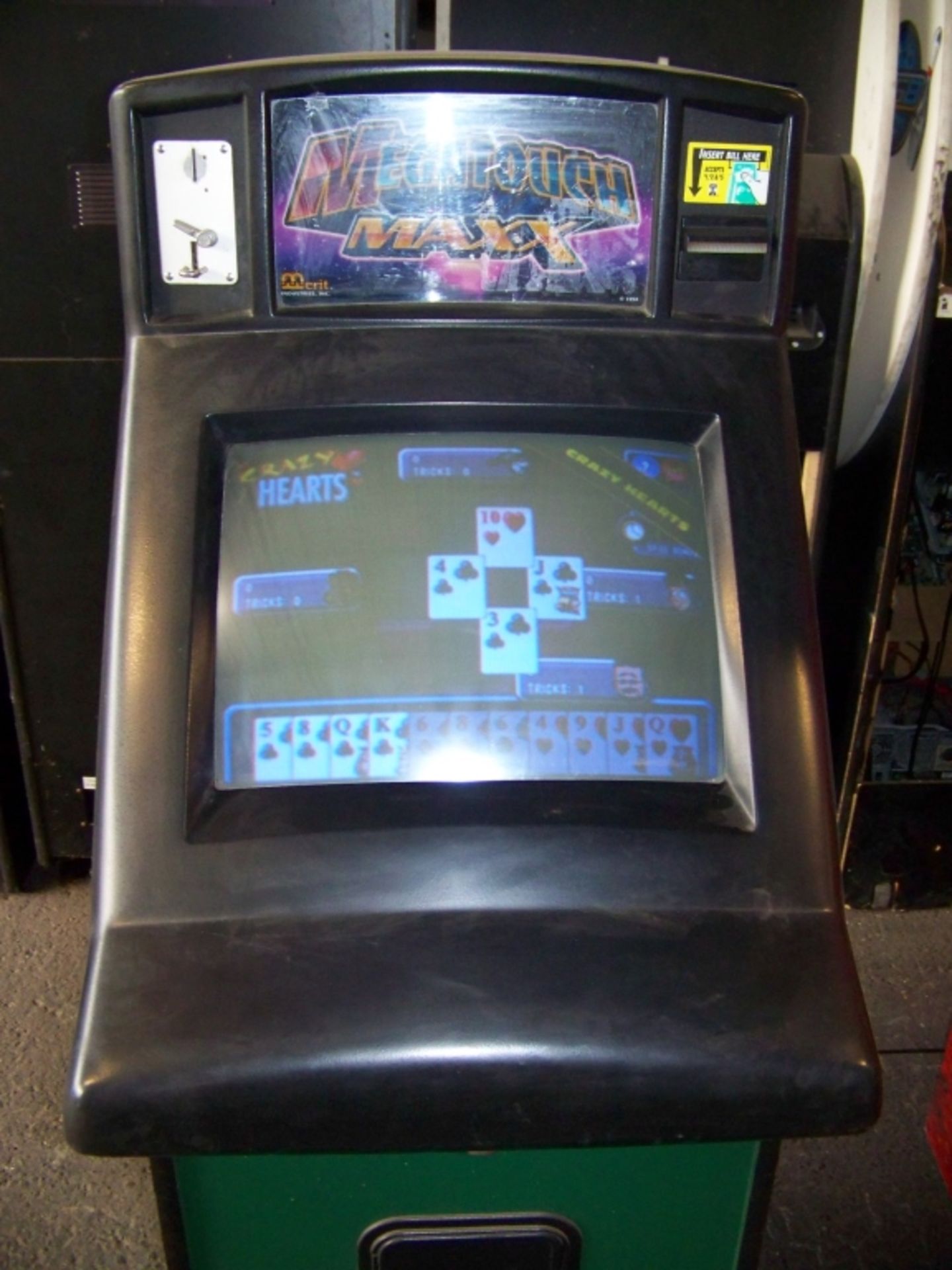 MEGATOUCH MAXX UPRIGHT ARCADE GAME