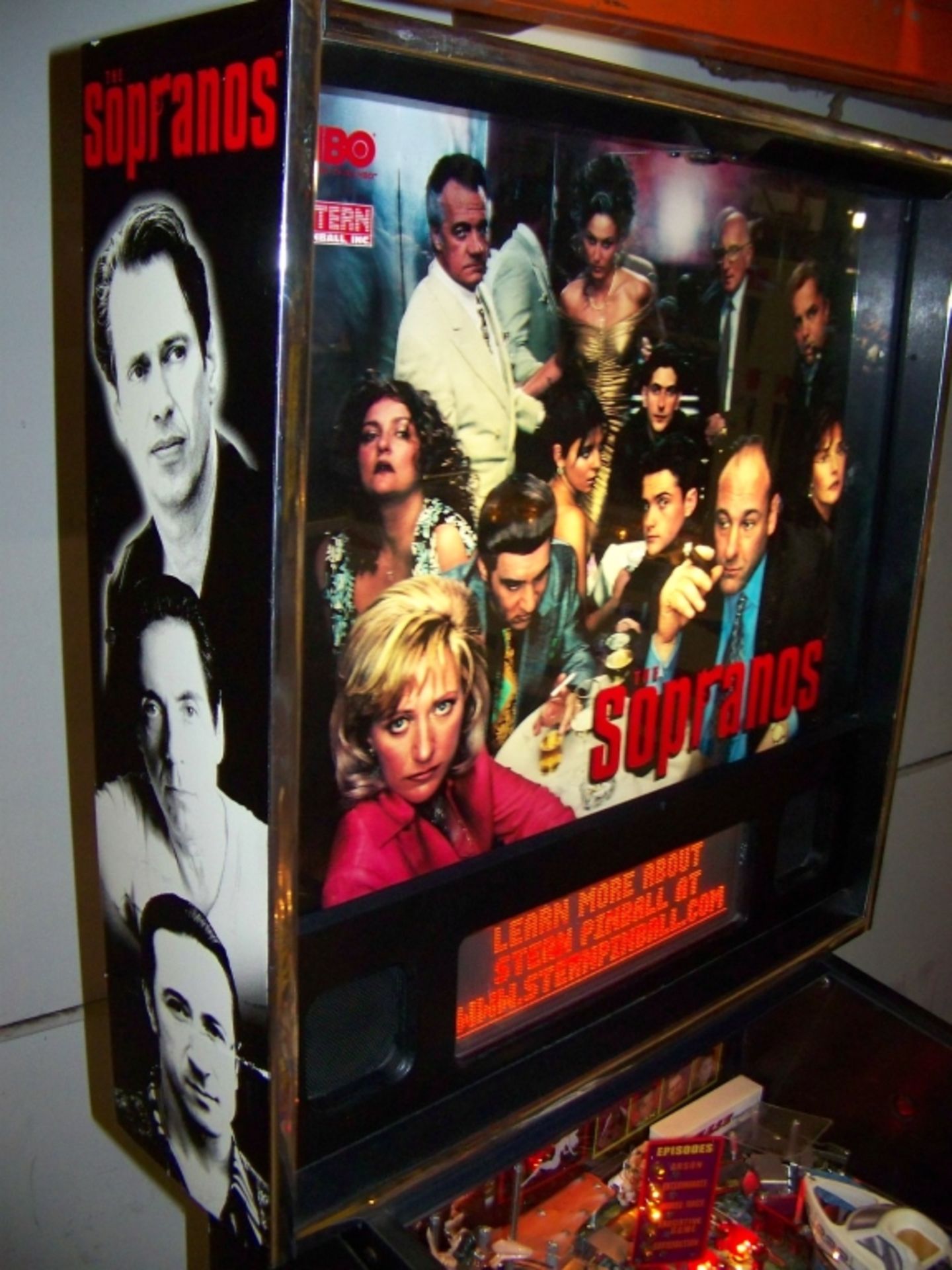 THE SOPRANOS PINBALL MACHINE STERN INC - Image 5 of 26