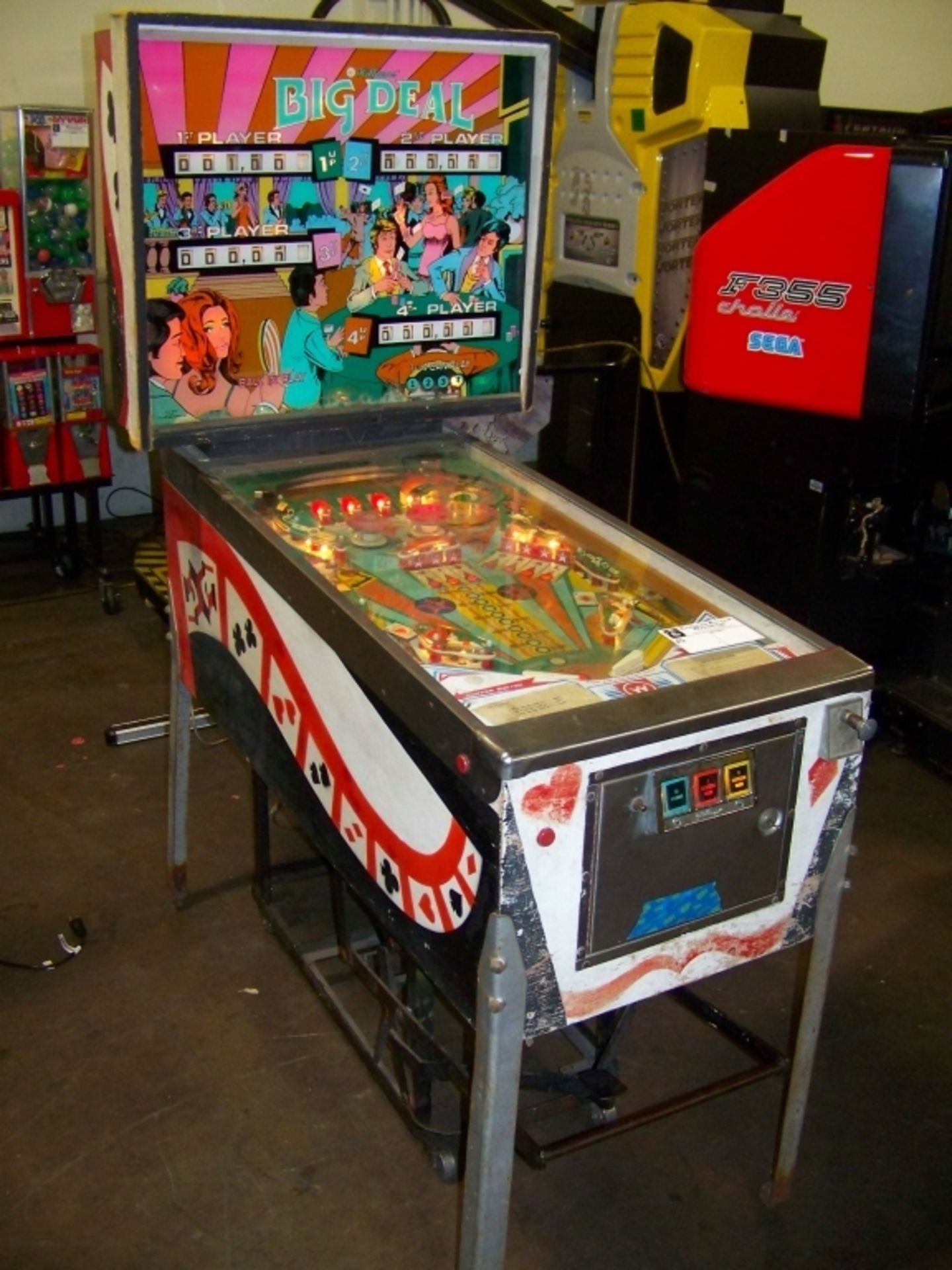 BIG DEAL CLASSIC PINBALL MACHINE WILLIAMS - Image 4 of 6