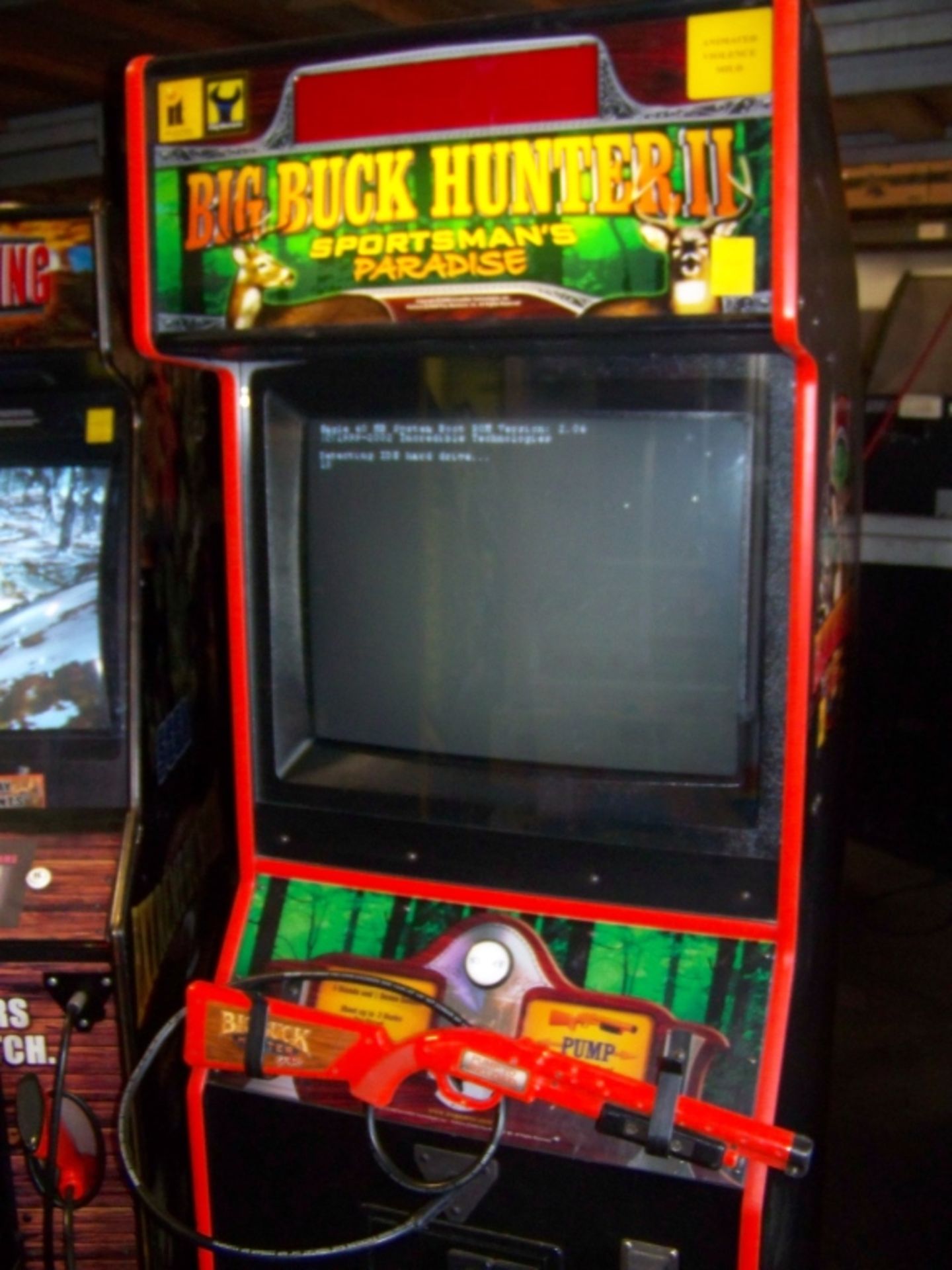 BIG BUCK HUNTER II SPORTSMAN SHOOTER ARCADE GAME - Image 2 of 3