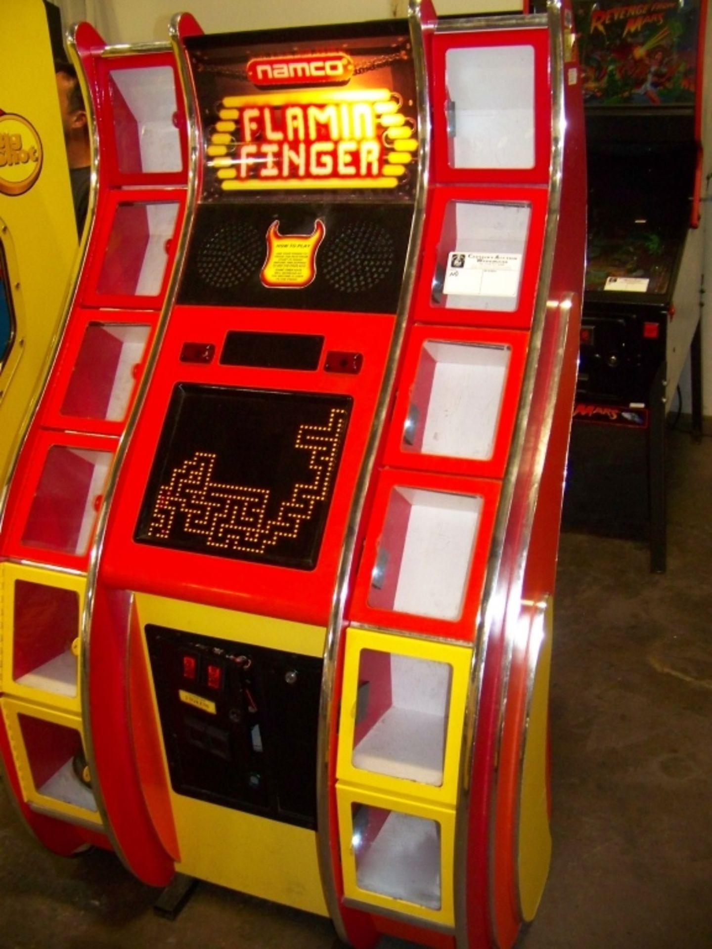 FLAMIN FINGER PRIZE REDEMPTION GAME NAMCO