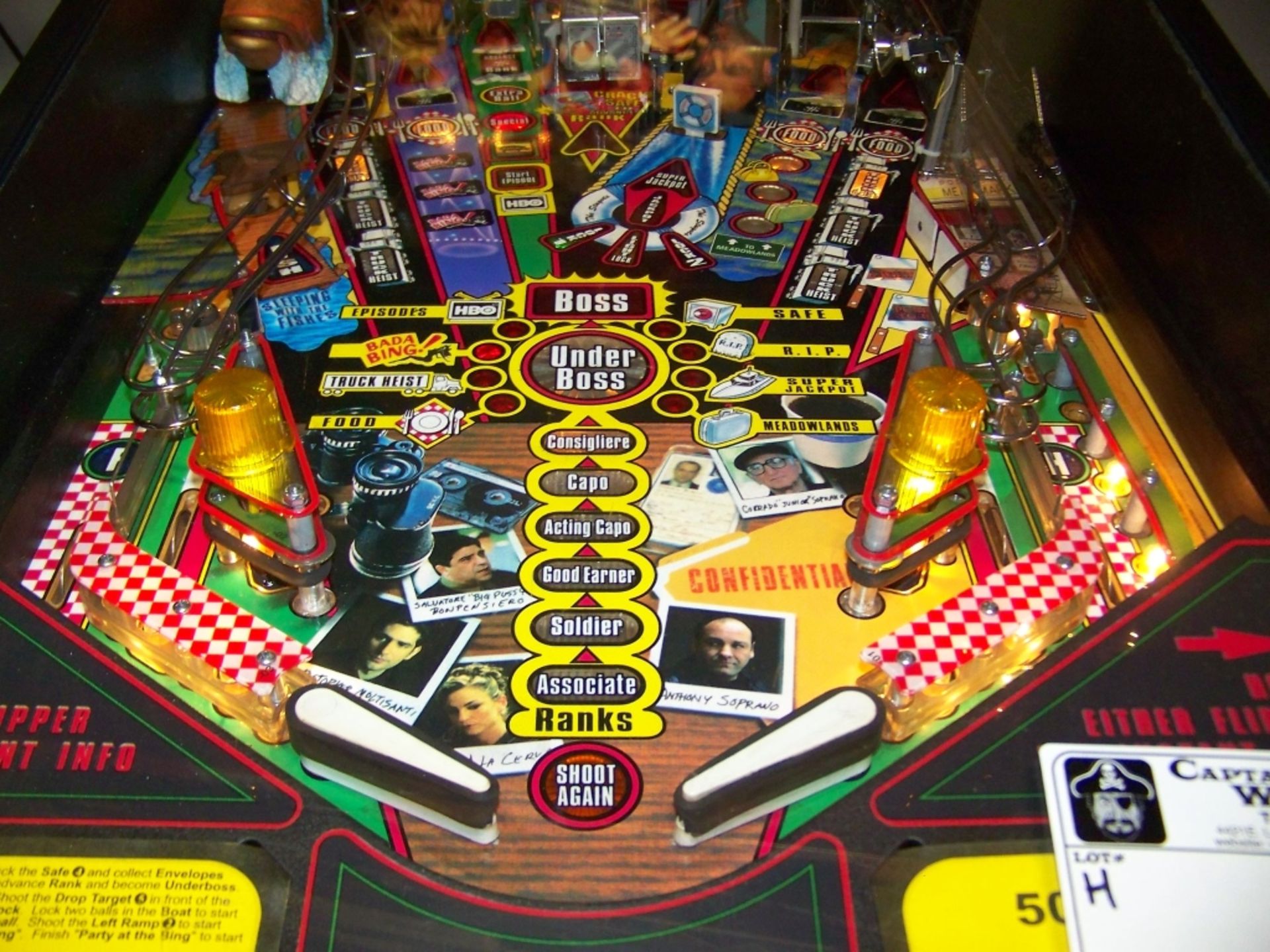 THE SOPRANOS PINBALL MACHINE STERN INC - Image 24 of 26