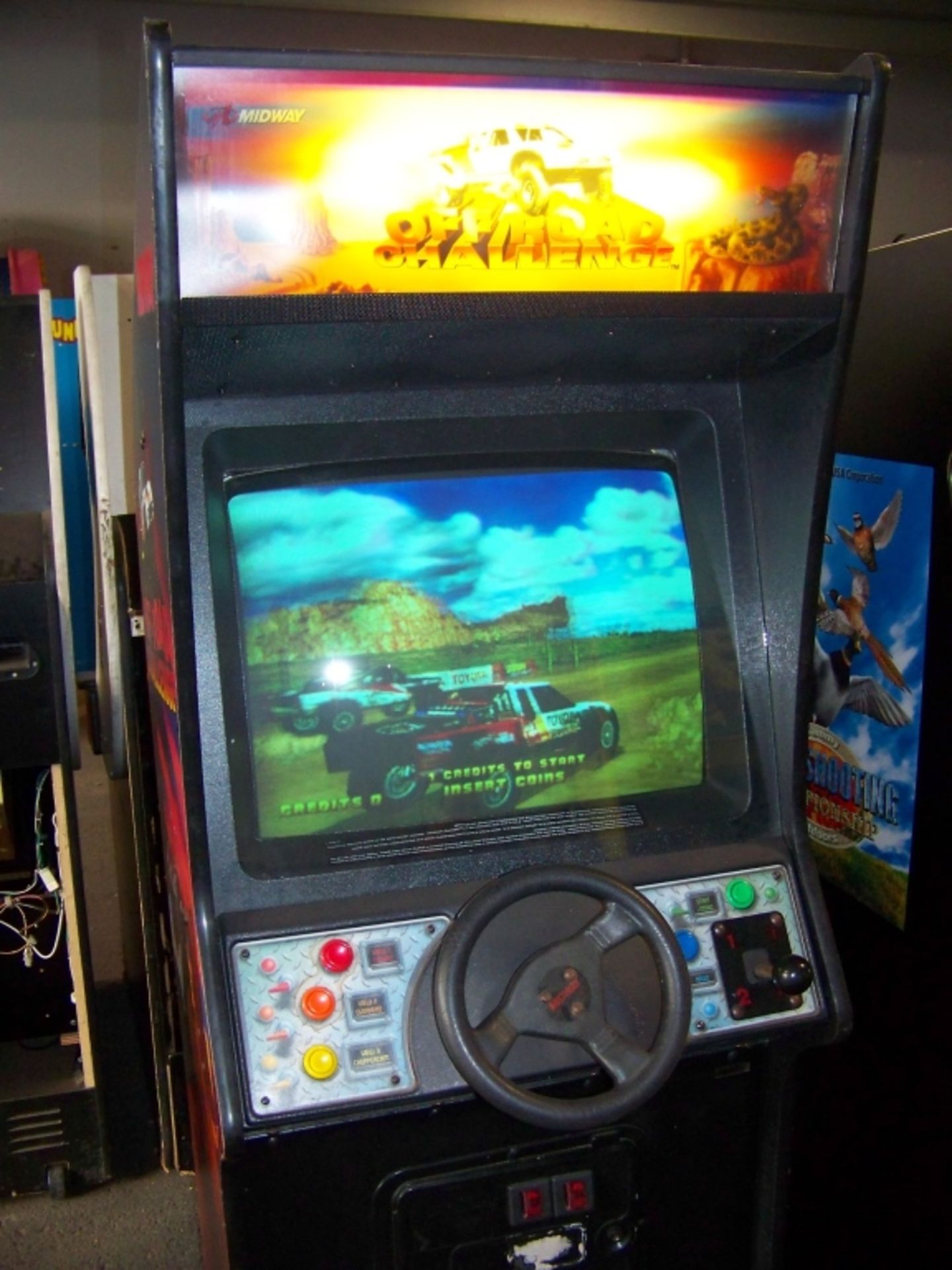 OFFROAD CHALLENGE UPRIGHT DRIVER ARCADE GAME - Image 2 of 3