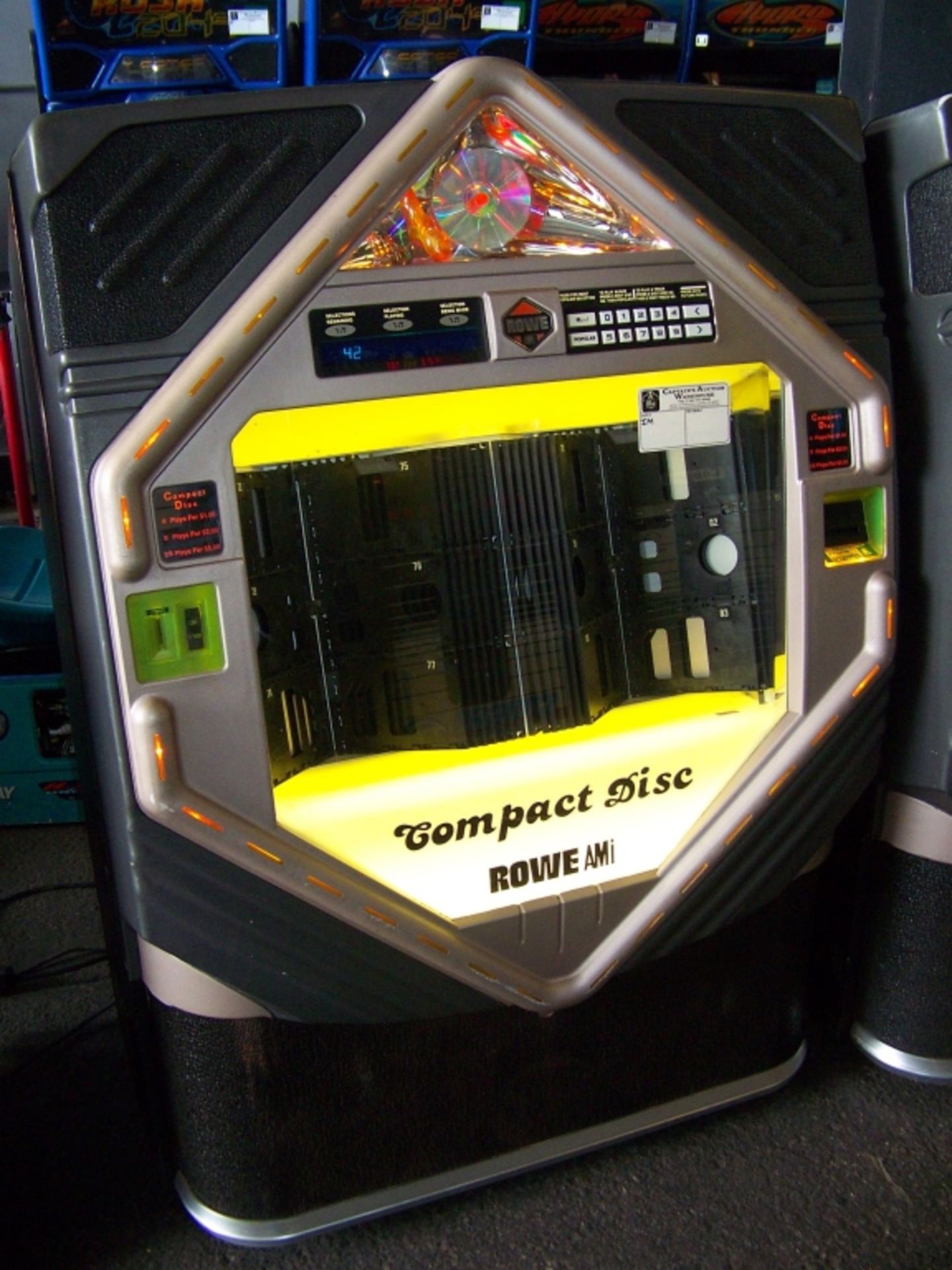 ROWE AMI CD100-E CD JUKEBOX FREEPLAY