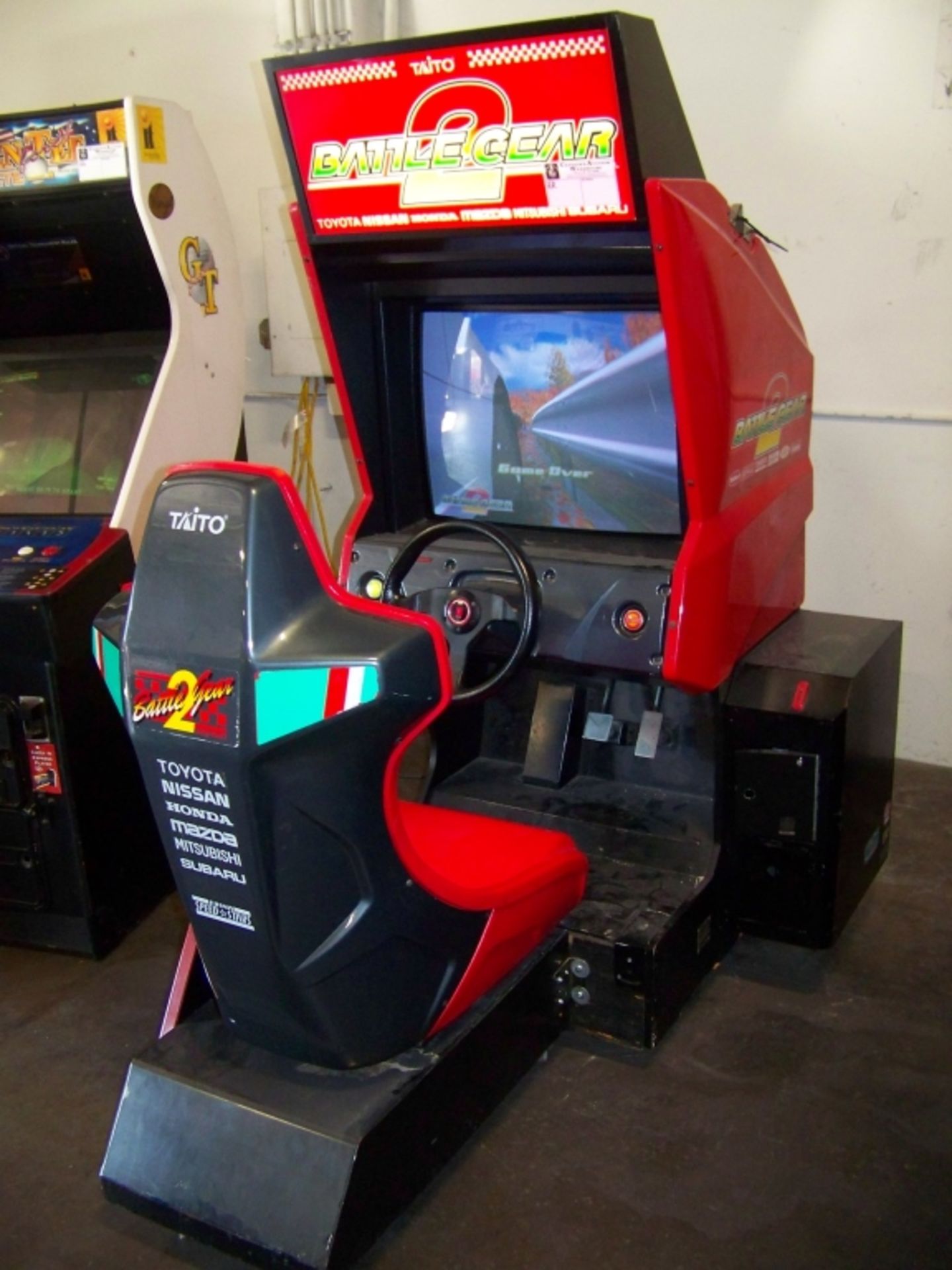 BATTLE GEAR 2 SINGLE SEAT RACING ARCADE GAME TAITO - Image 2 of 4