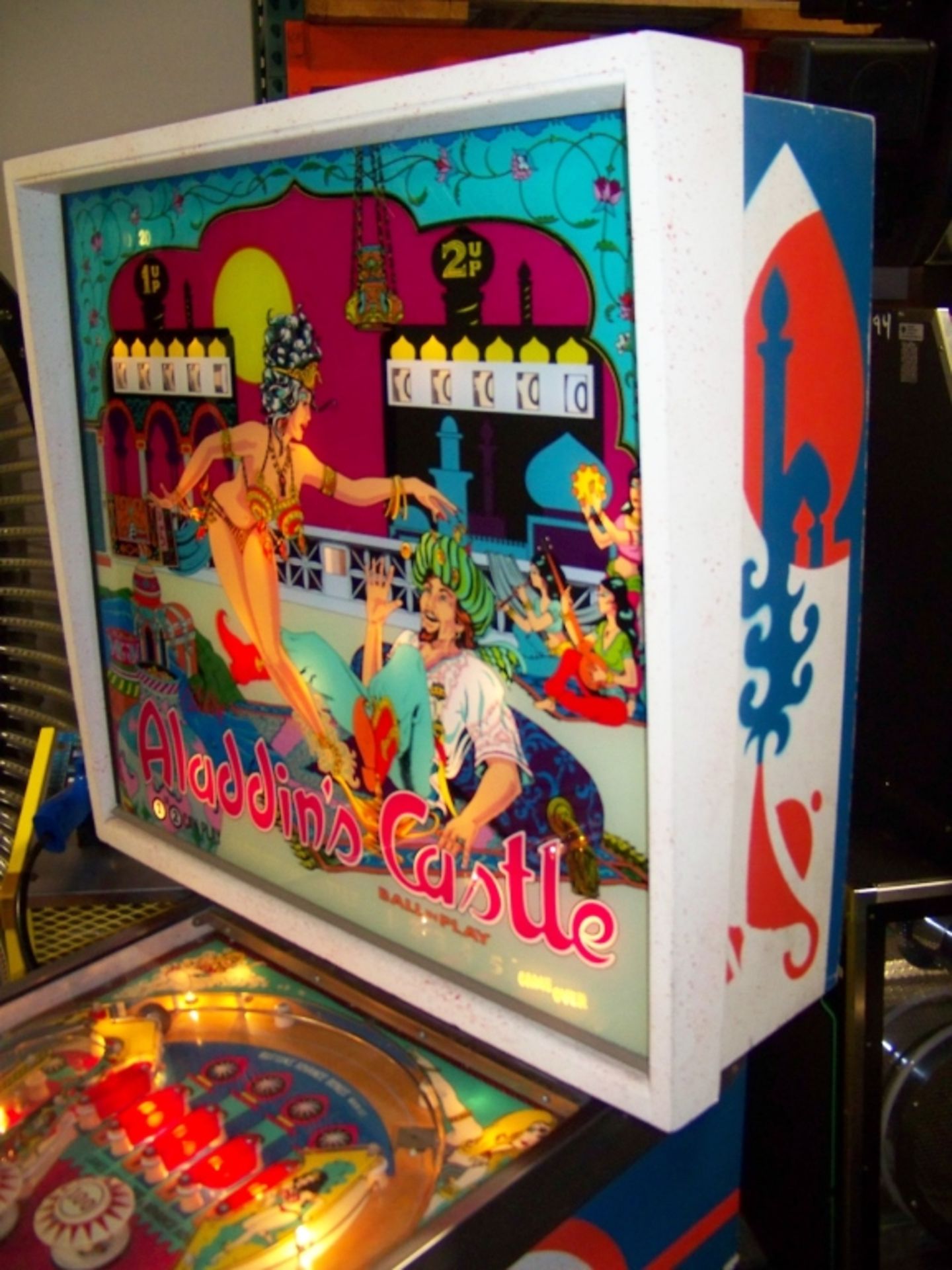 ALADDIN'S CASTLE PINBALL MACHINE BALLY EM - Image 2 of 8