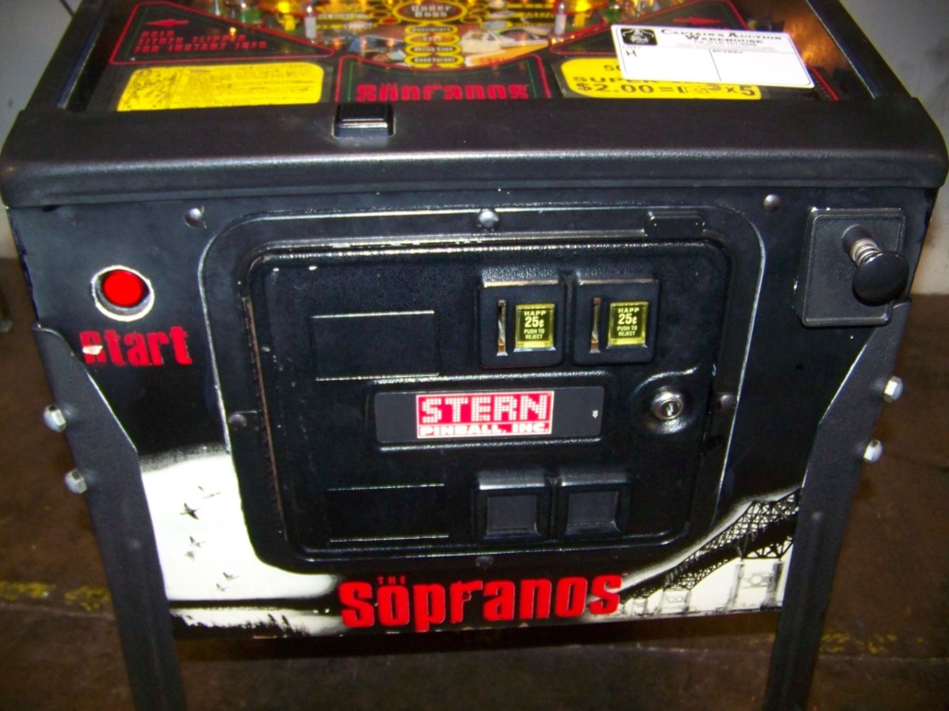 THE SOPRANOS PINBALL MACHINE STERN INC - Image 20 of 26