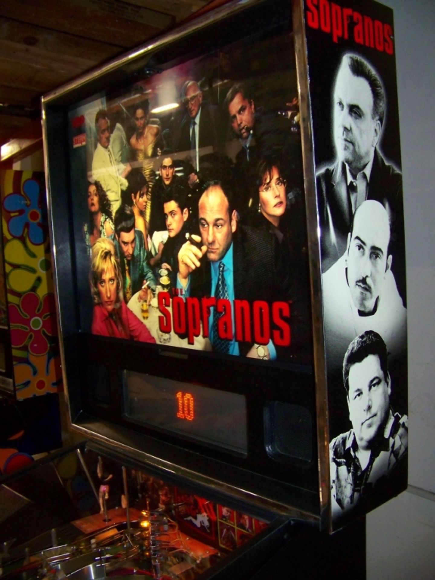 THE SOPRANOS PINBALL MACHINE STERN INC - Image 7 of 26