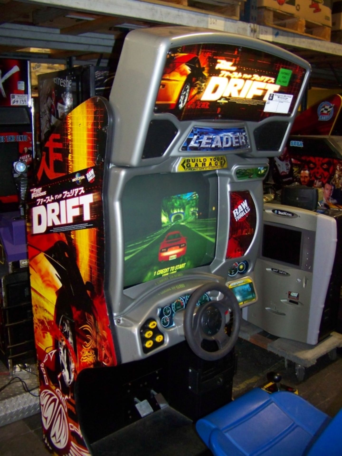 DRIFT FAST & FURIOUS RACING ARCADE GAME - Image 8 of 9