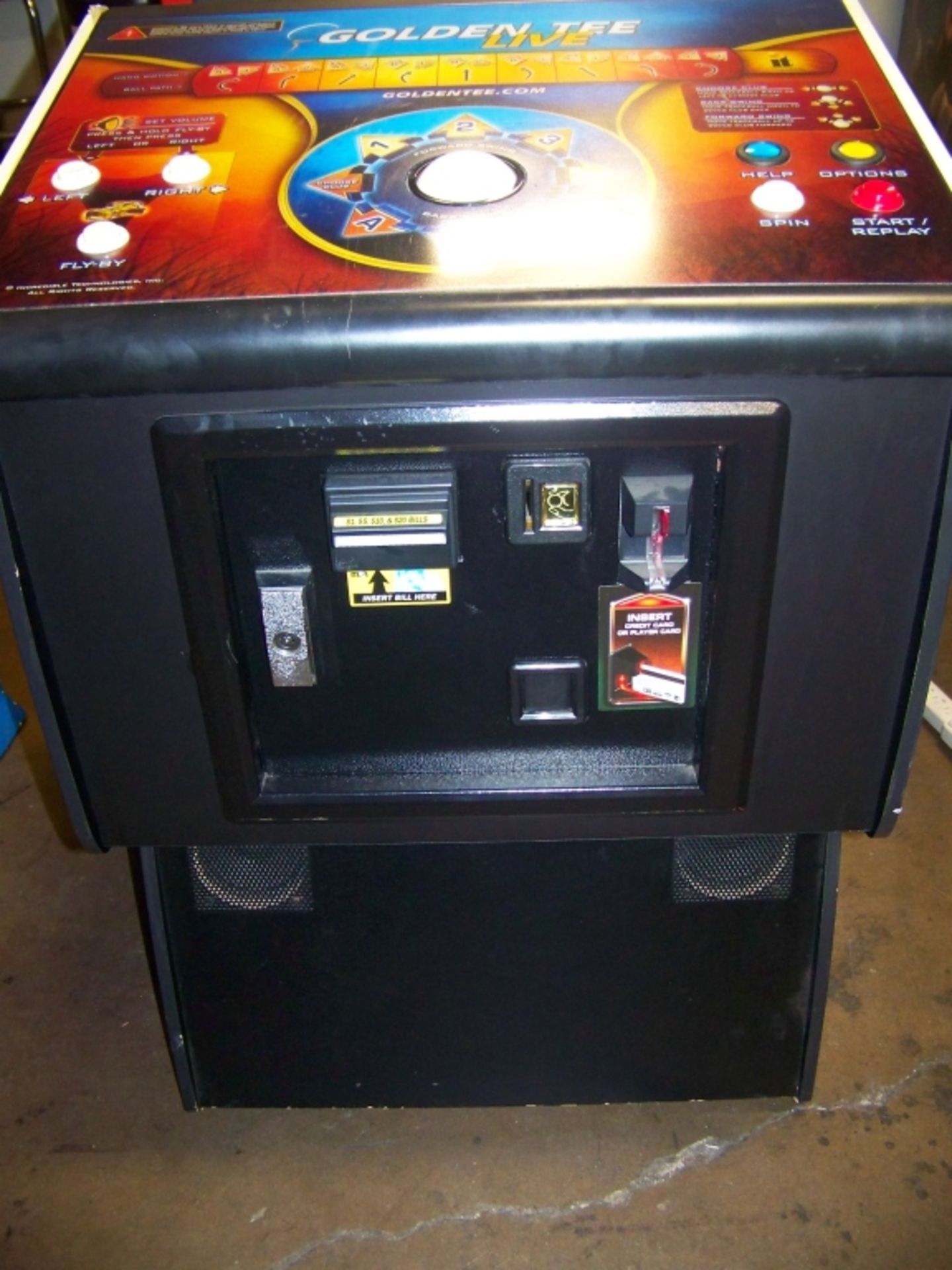 GOLDEN TEE LIVE 2009 I.T. PEDESTAL CABINET - Image 6 of 6