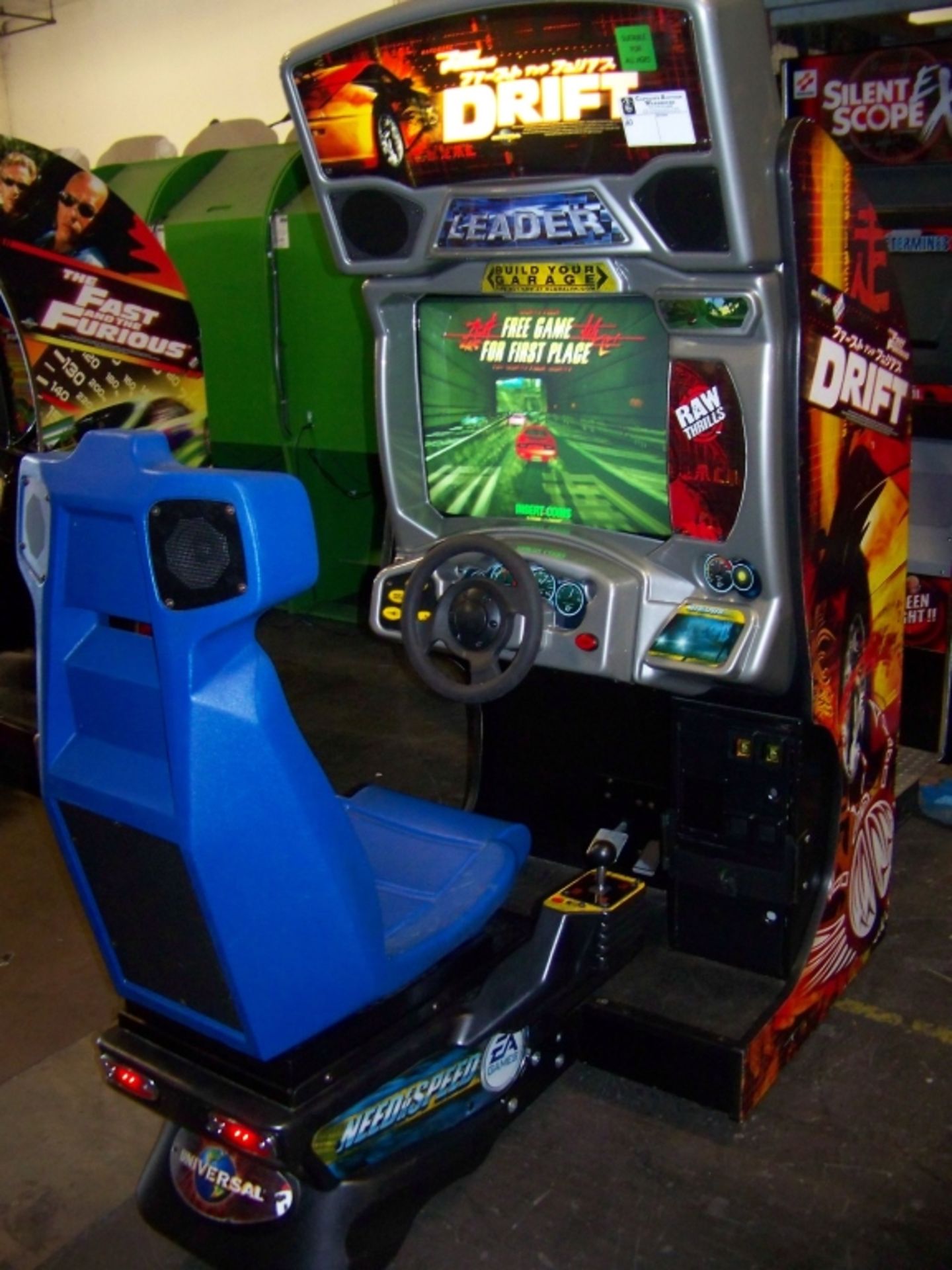 DRIFT FAST & FURIOUS RACING ARCADE GAME - Image 6 of 9